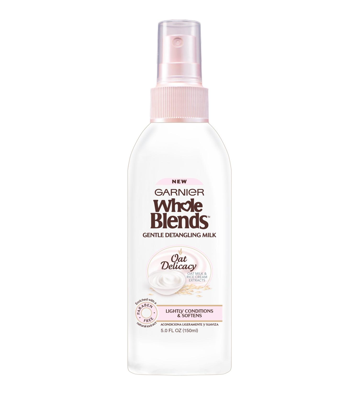 Garnier Whole Blends Oat Delicacy Detangling Milk 5 fl oz | Gentle Hair Care - Buy Online on GoSupps.com