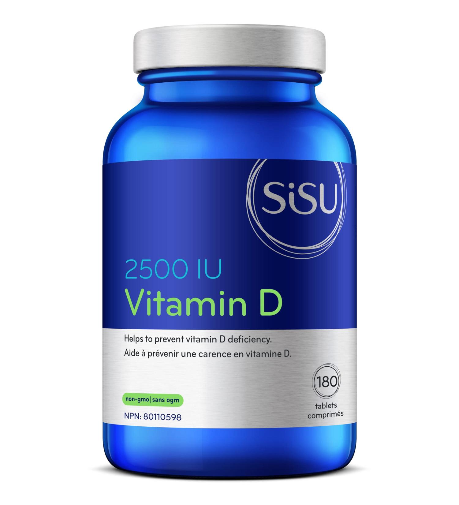 Vitamin D3 2500 IU 180 T - Buy Online on GoSupps.com