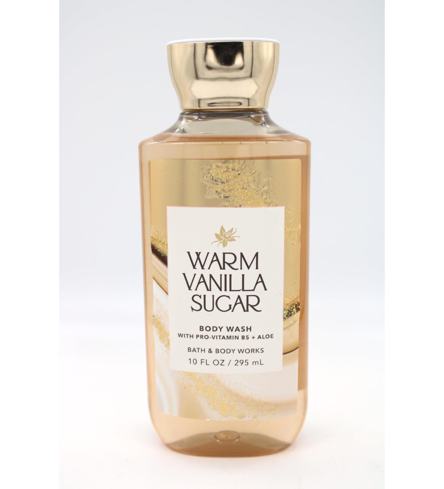 Warm Vanilla Sugar Bath and Body Shower Gel Body Wash 10 fl oz