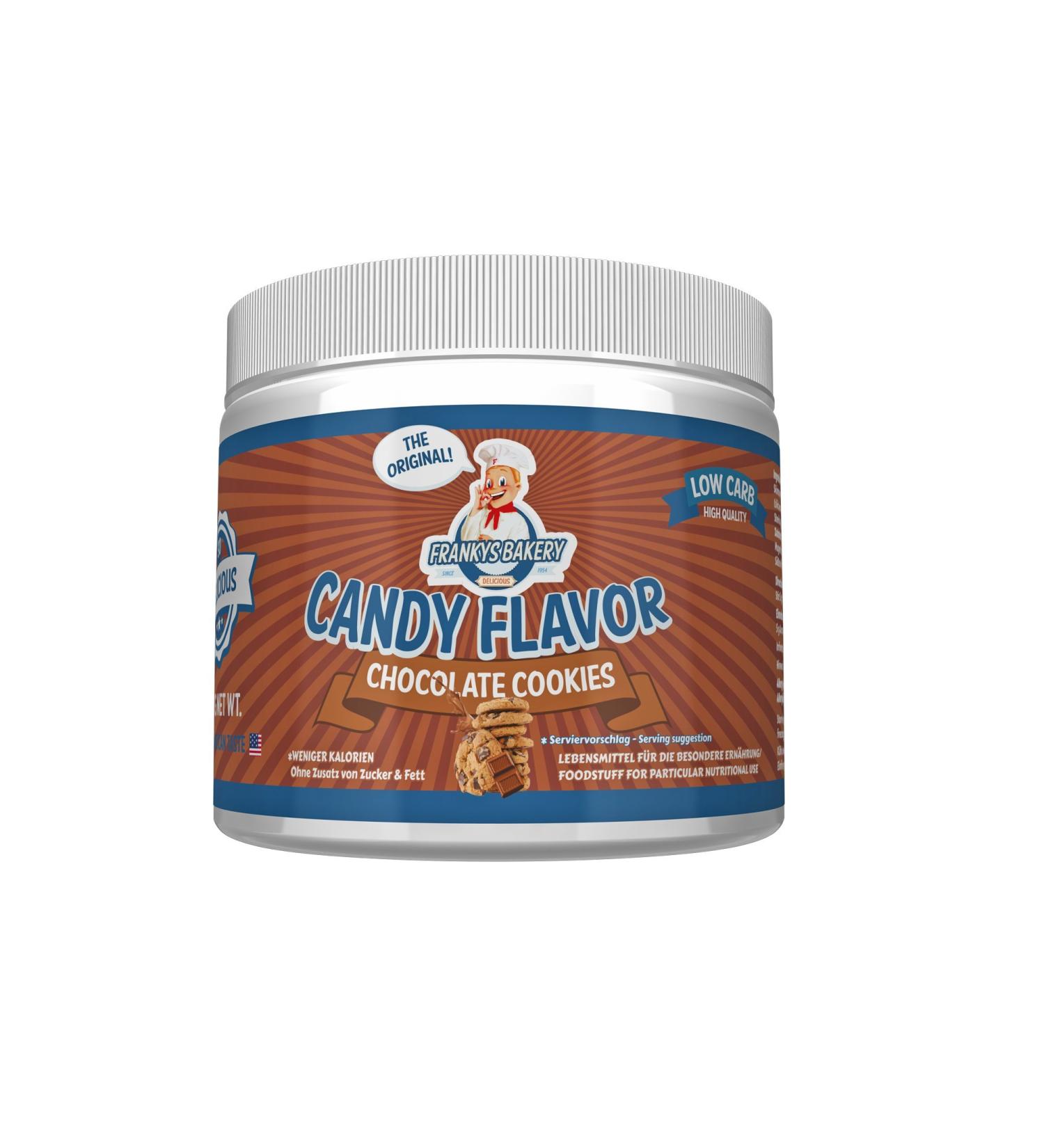 Franky's Bakery Candy Flavor 200g (Cookies Chocolate Split) - delicious flavor powder - versatile taste powder without calories