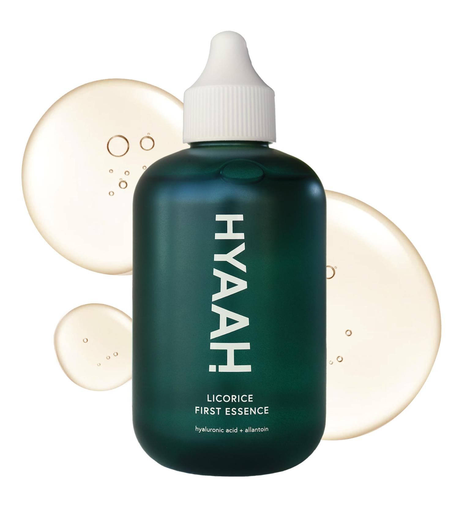 HYAAH Licorice First Essence - Korean Hydrating Toner - Licorice Extract Hyaluronic Acid and Allantoin - Soothing for Sensitive Skin - Alcohol Free for Sensitive Skin 6.76 fl.oz - Buy Online on GoSupps.com