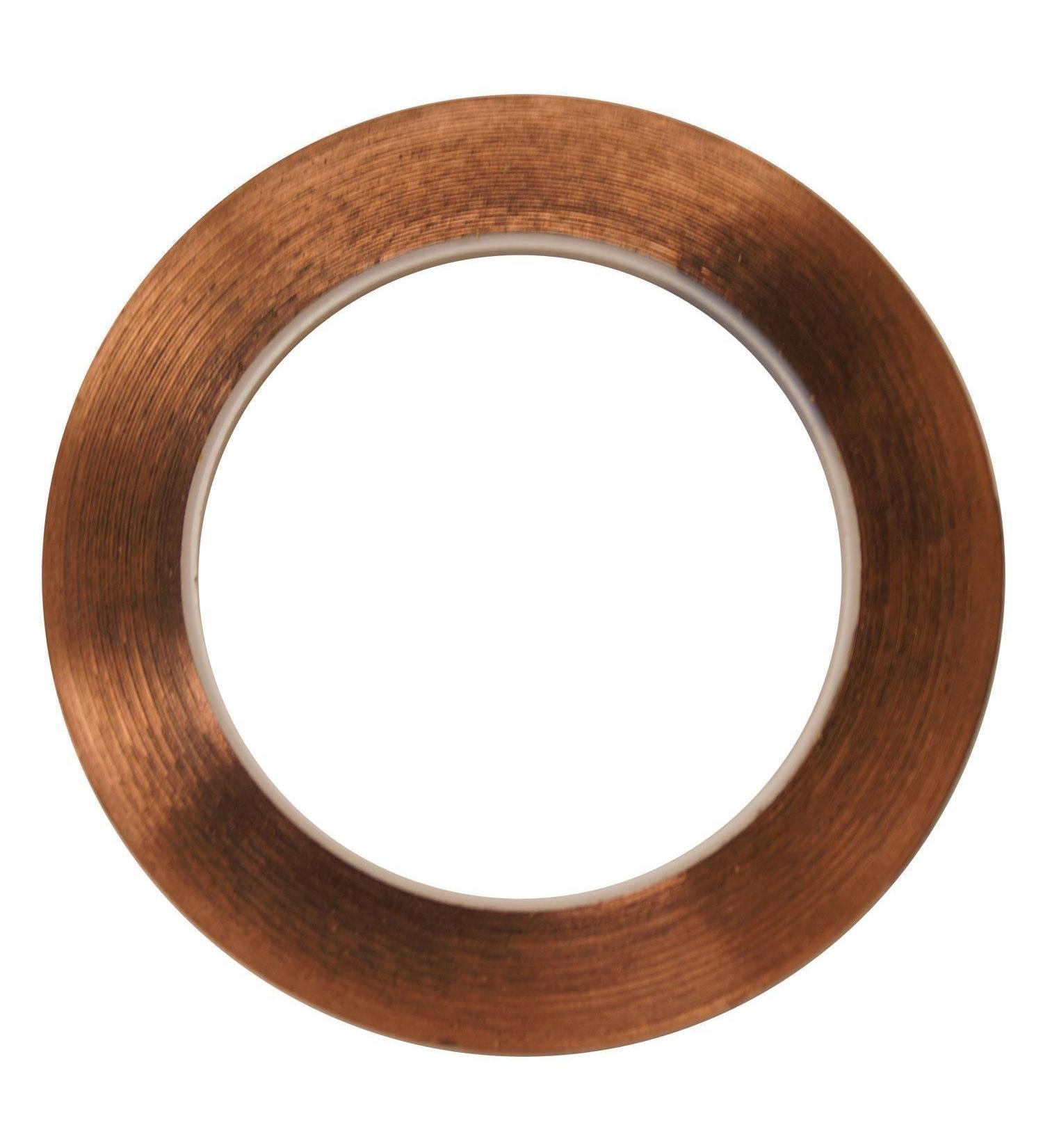 BHD 3/16 Inch 36 Yard Stained Glass Copper Foil Tape - Conductive Adhesive - Buy Online on GoSupps.com