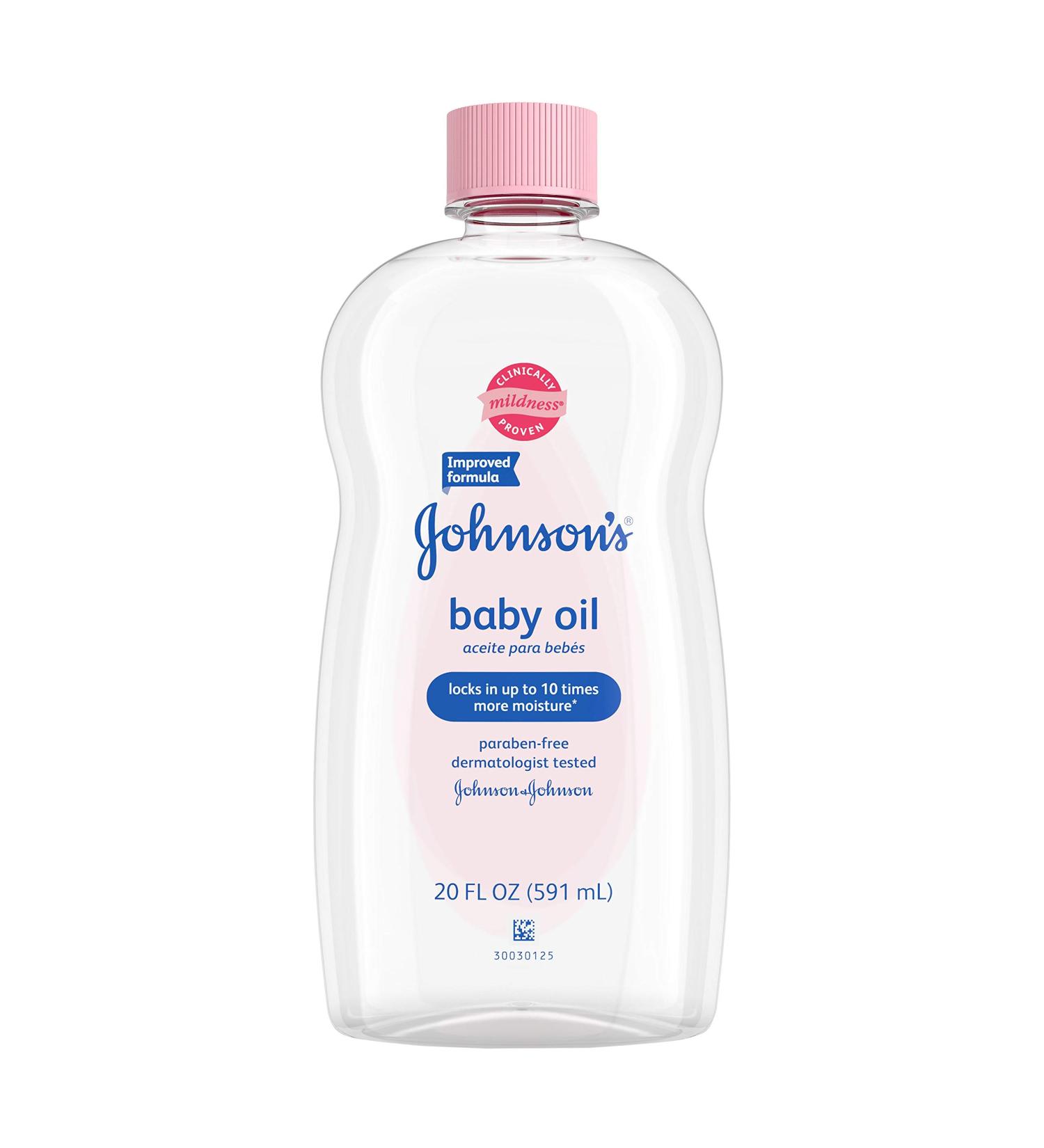 JOHNSON'S Baby Oil 20 oz ( pack of 4)