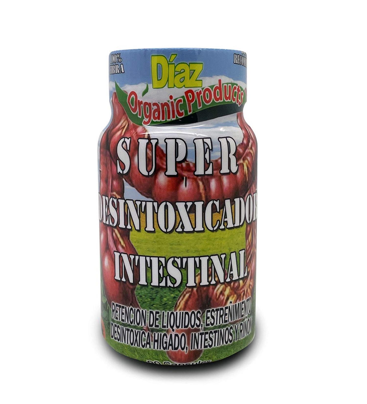 Diaz Super Desintoxicador Intestinal 90 Capsules