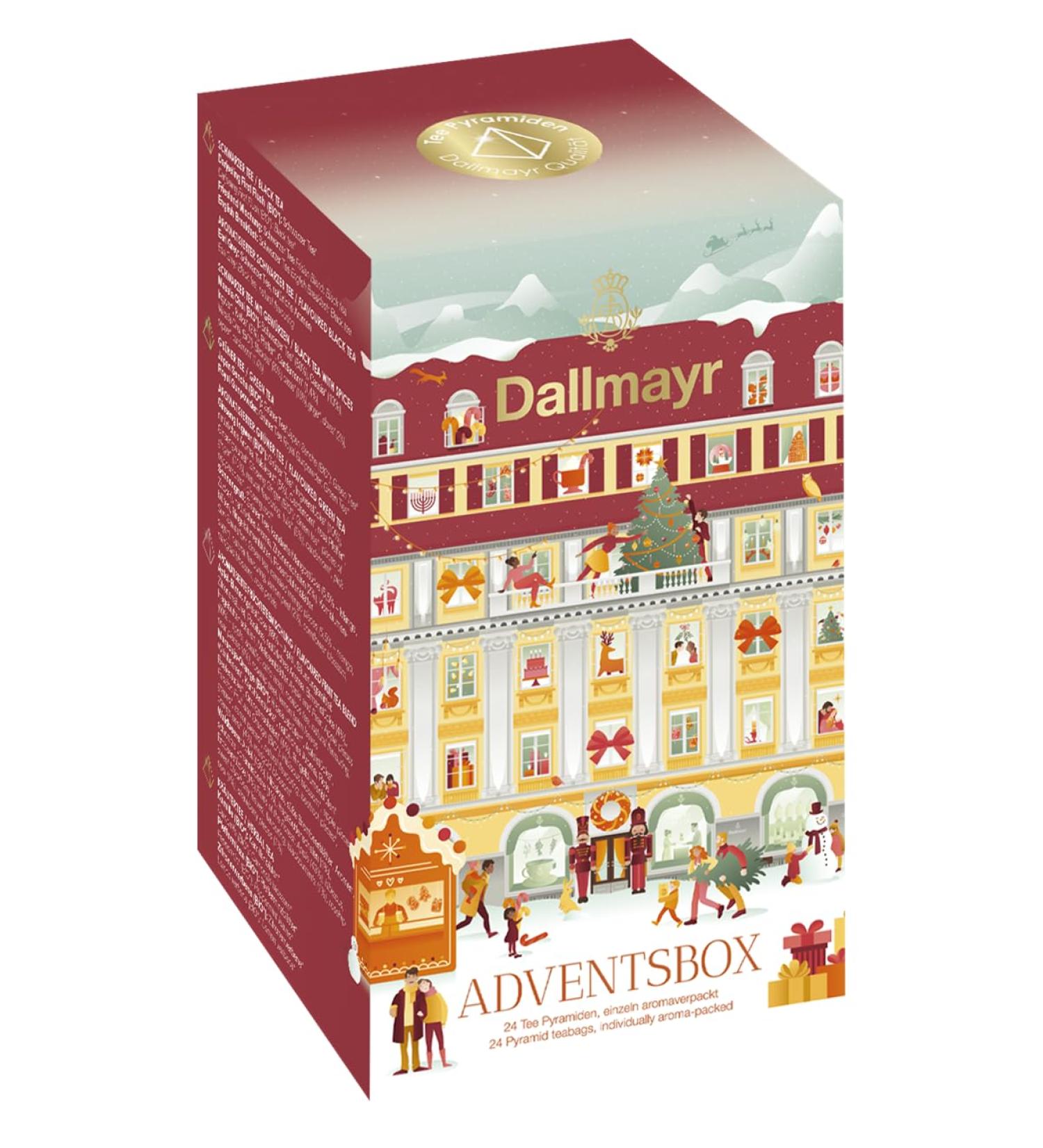 Dallmayr Tea Advent Box - Premium 1 Pack (61.6g) | International Shipping Available - Buy Online on GoSupps.com