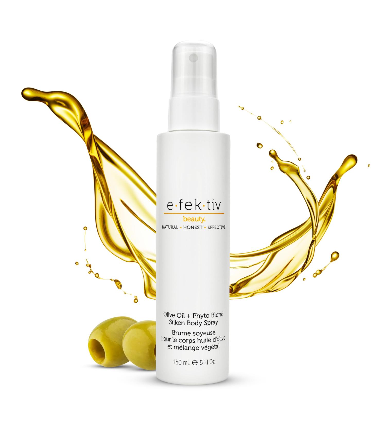 Olive Oil Phyto Blend Silken Body Spray - Ultra Moisturizing Dry Oil Mist | Gluten-Free Paraben-Free Sulfate-Free Cruelty-Free | 5 Oz - Buy Online on GoSupps.com