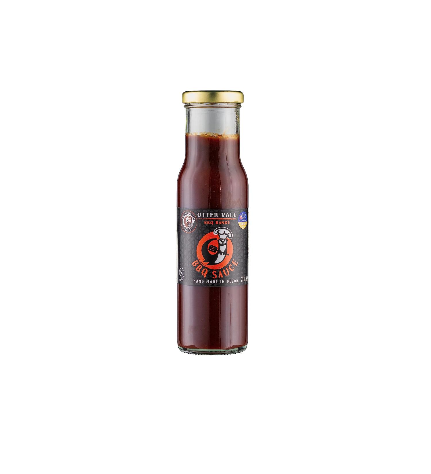 Otter Vale BBQ Sauce | Tangy Sweet and Smoky Handmade in Devon Gluten-Free 280g Glass Jar