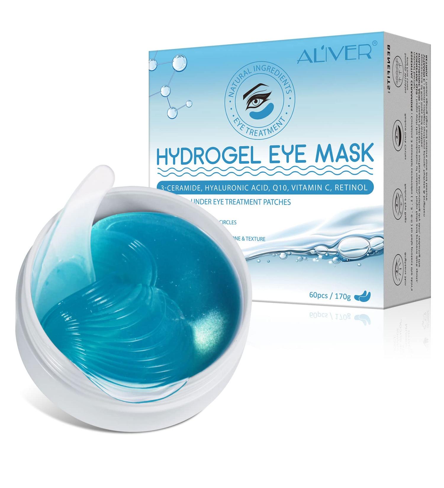 Eyes Pads Eye Mask with Hyaluronic Acid & Collagen 30 Pairs | Combat Dark Circles Puffiness & Wrinkles | Moisturizing Eye Treatment - Buy Online on GoSupps.com