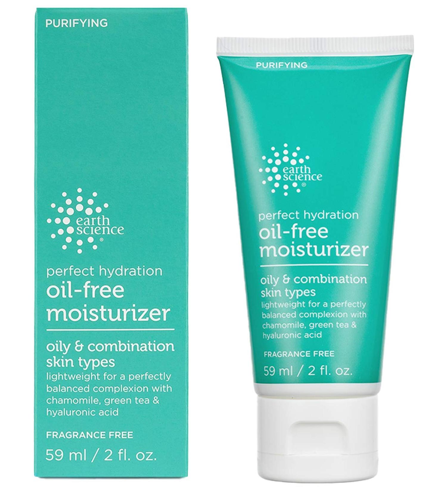Earth Science Oil-Free Hydration Moisturizer â€“ Fragrance Free, 2 fl oz (59 ml) - Buy Online on GoSupps.com
