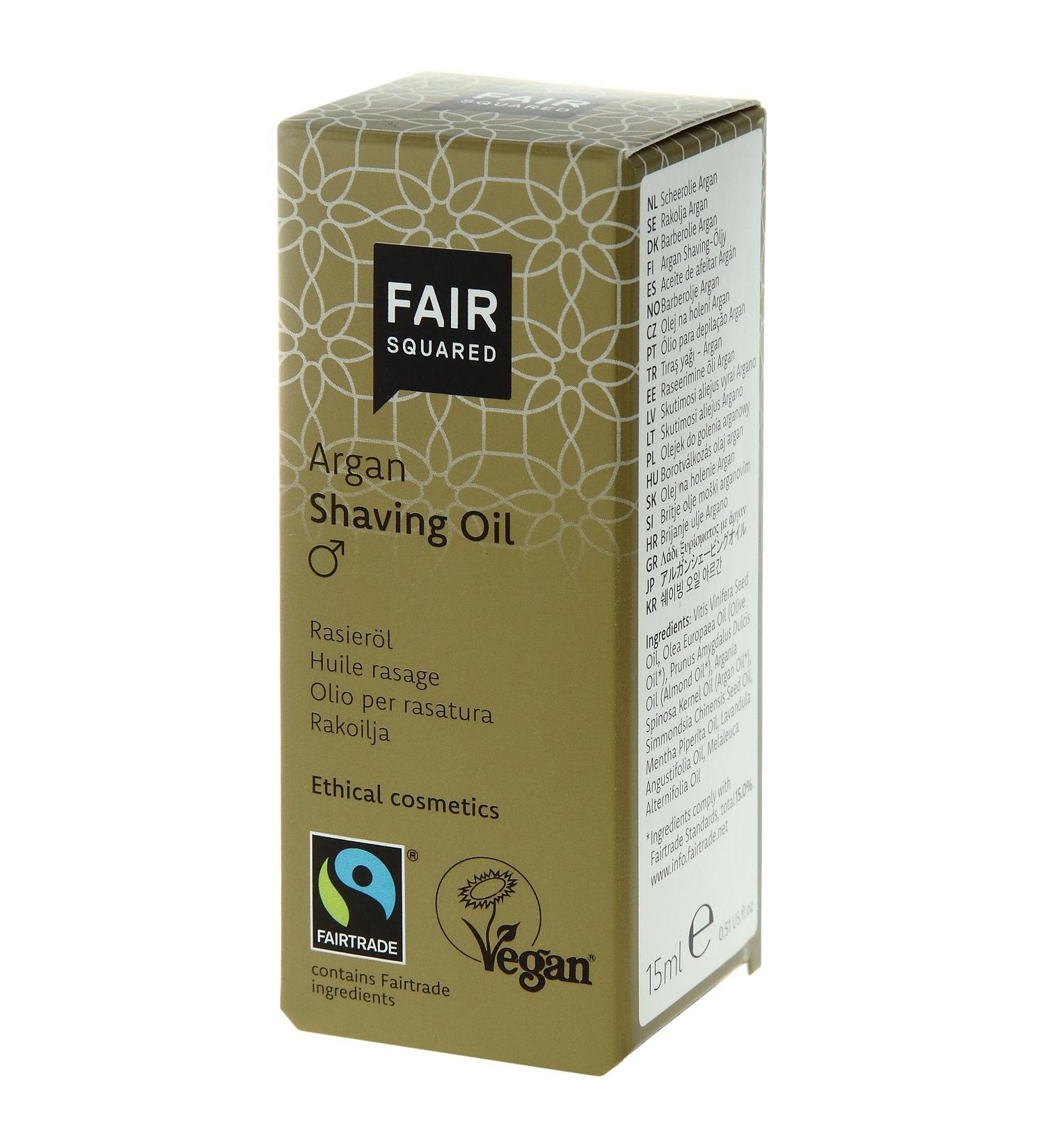 Organic Vegan Pre Shaving Oil for Men - Argan Oil 15ml | Smooth Nourishing Shave - Buy Online on GoSupps.com