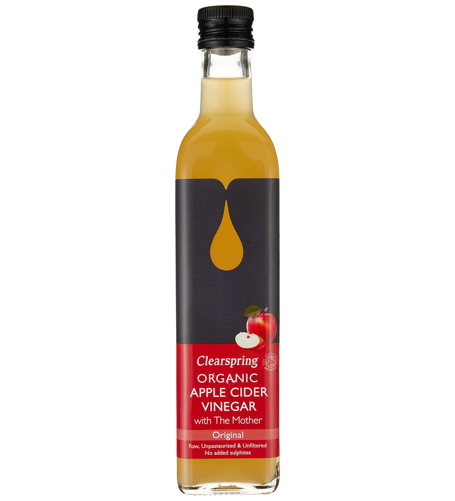 Clearspring Organic Apple Cider Vinegar with The Mother - Pure & Raw | Shop Now - Buy Online on GoSupps.com