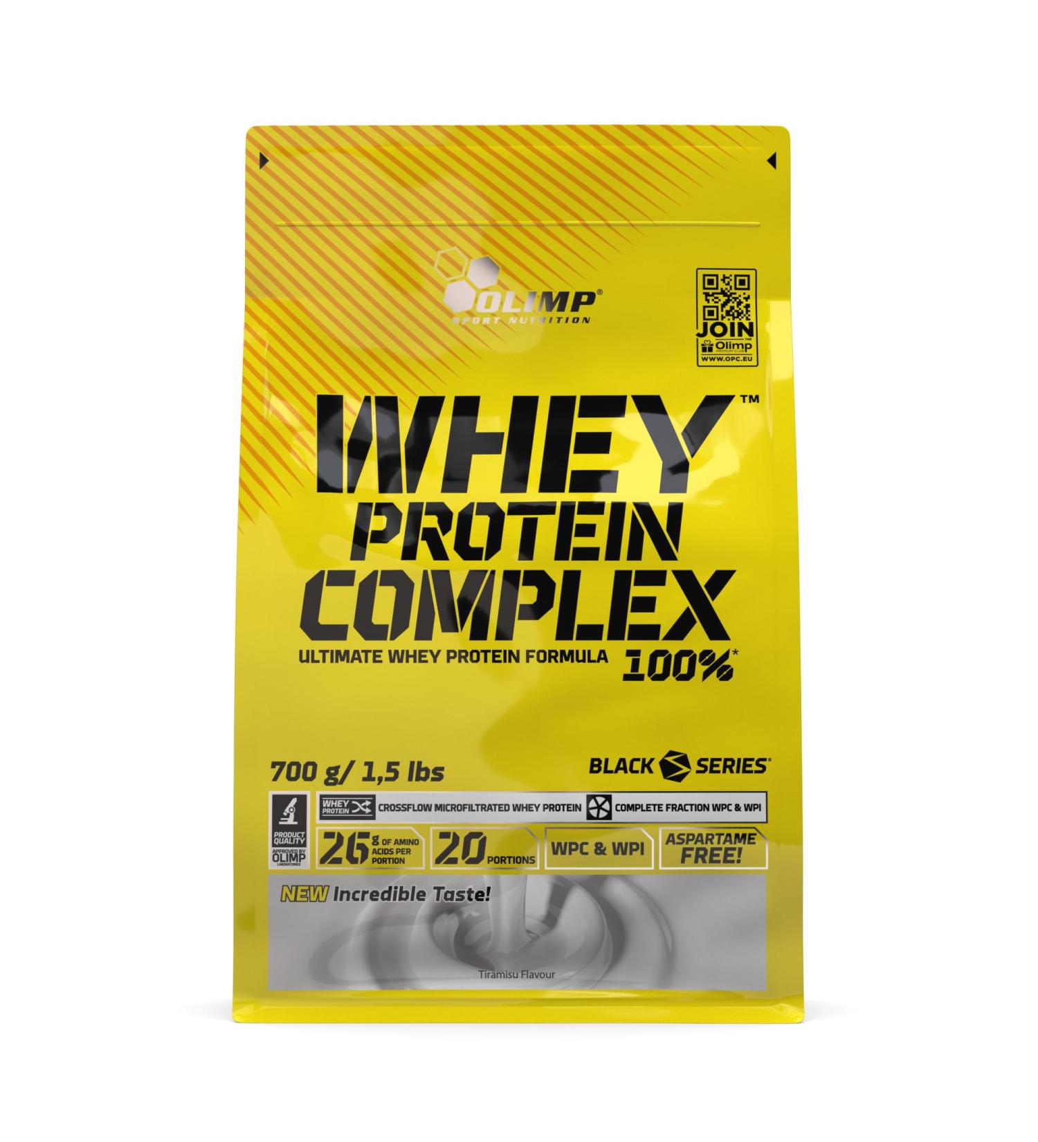 Olimp Whey Protein Complex 100% 700 g Tiramisu Flavor - Buy Online on GoSupps.com
