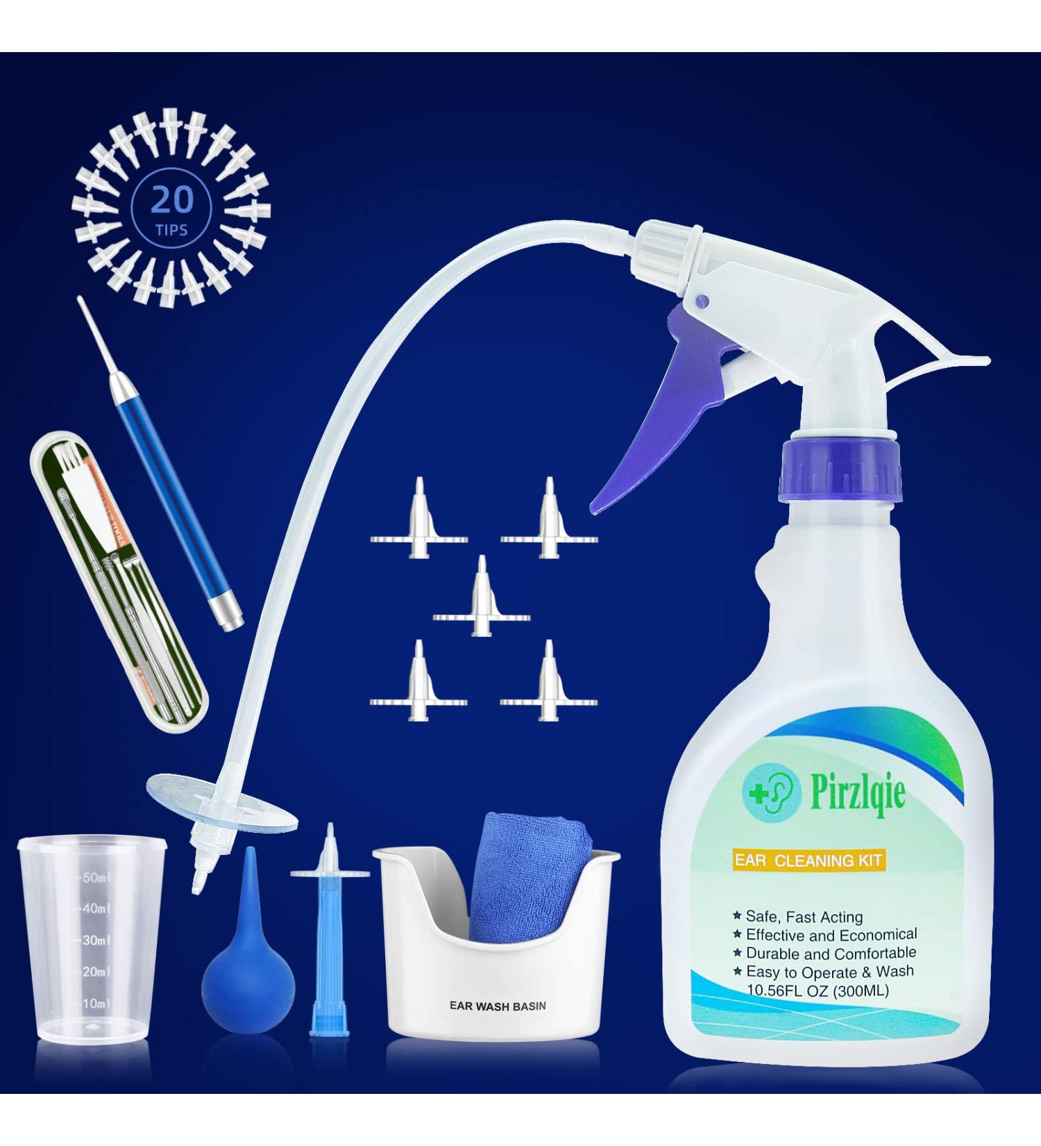 Ear Wax Removal Tool with LED Otoscope | Ear Cleaning Kit for Adults & Kids - Safe & Effective Earwax Cleaner System - Buy Online on GoSupps.com