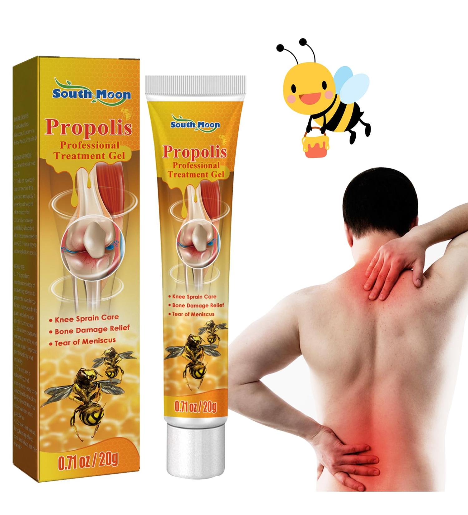 INBOLM New Zealand Bee Joint Relief Gel Bee Venom Professional Treatment Gel Bee Joint Soothing Gel Cream New Zealand for arthritis Neck Waist Back Hand Leg and Feet - Buy Online on GoSupps.com