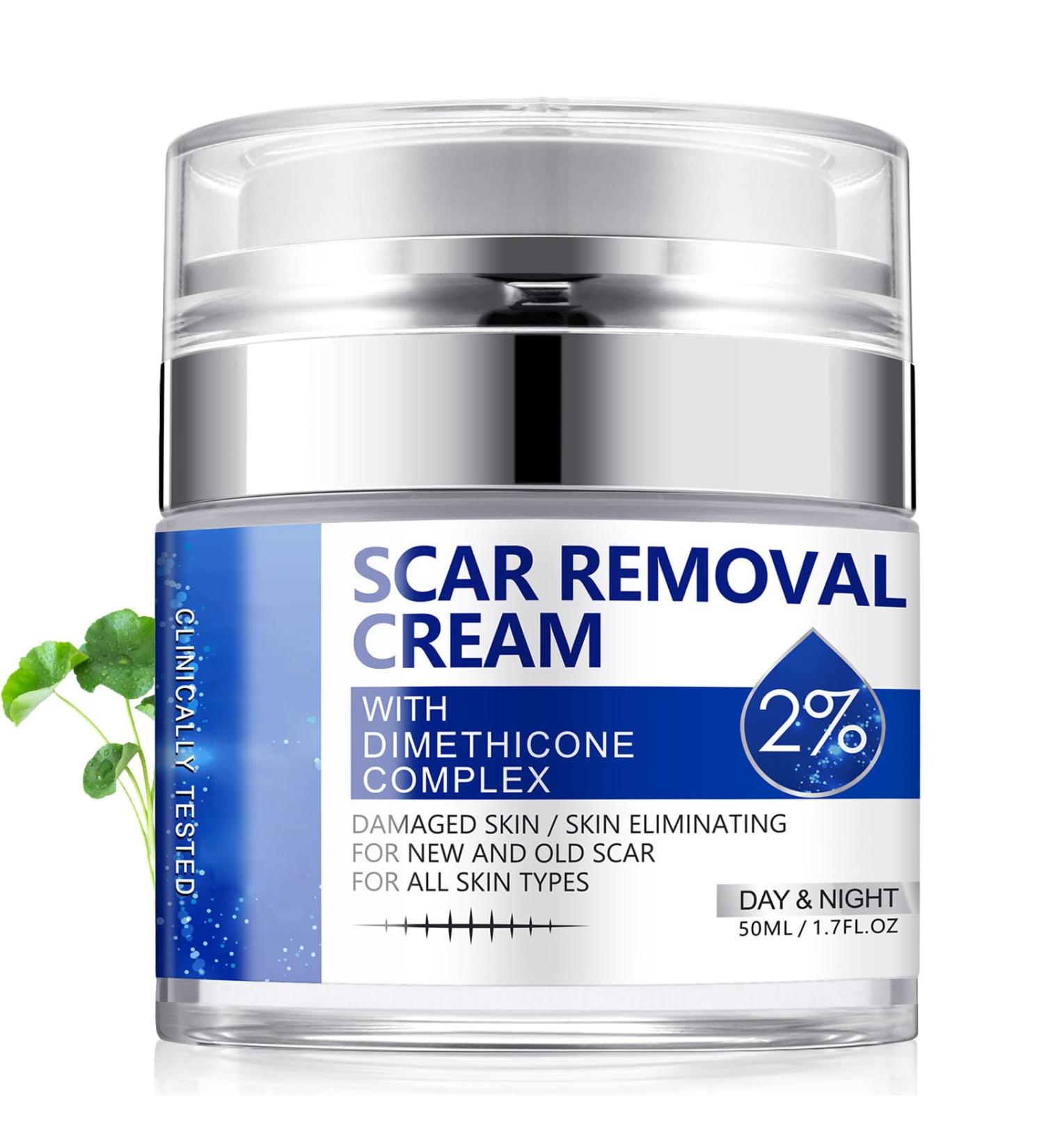Scar Removal Cream - Natural Scar Repair for Acne Stretch Marks & More | Effective for Old & New Scars on Face & Body - Buy Online on GoSupps.com