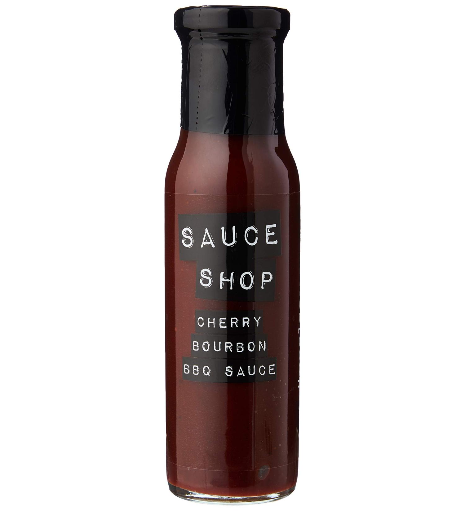 Sauce Shop Cherry Bourbon BBQ Sauce 255g - Pack of 1 | Authentic Flavors for Grilling - Buy Online on GoSupps.com