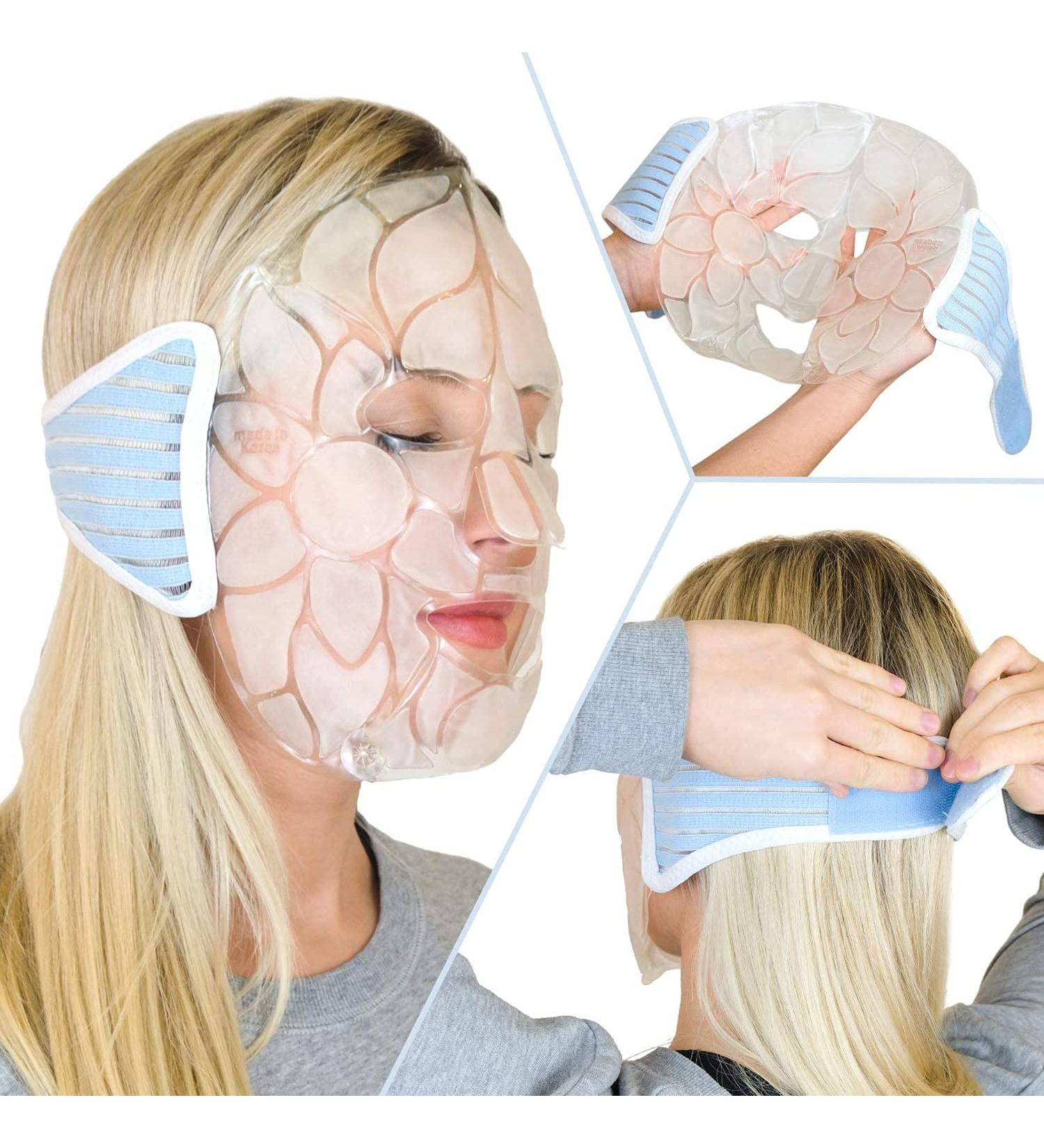 Medcosa Face Mask - Cooling Ice Pack for Men and Women | Revitalizing Skin Care, Migraine Relief & Recovery - Buy Online on GoSupps.com