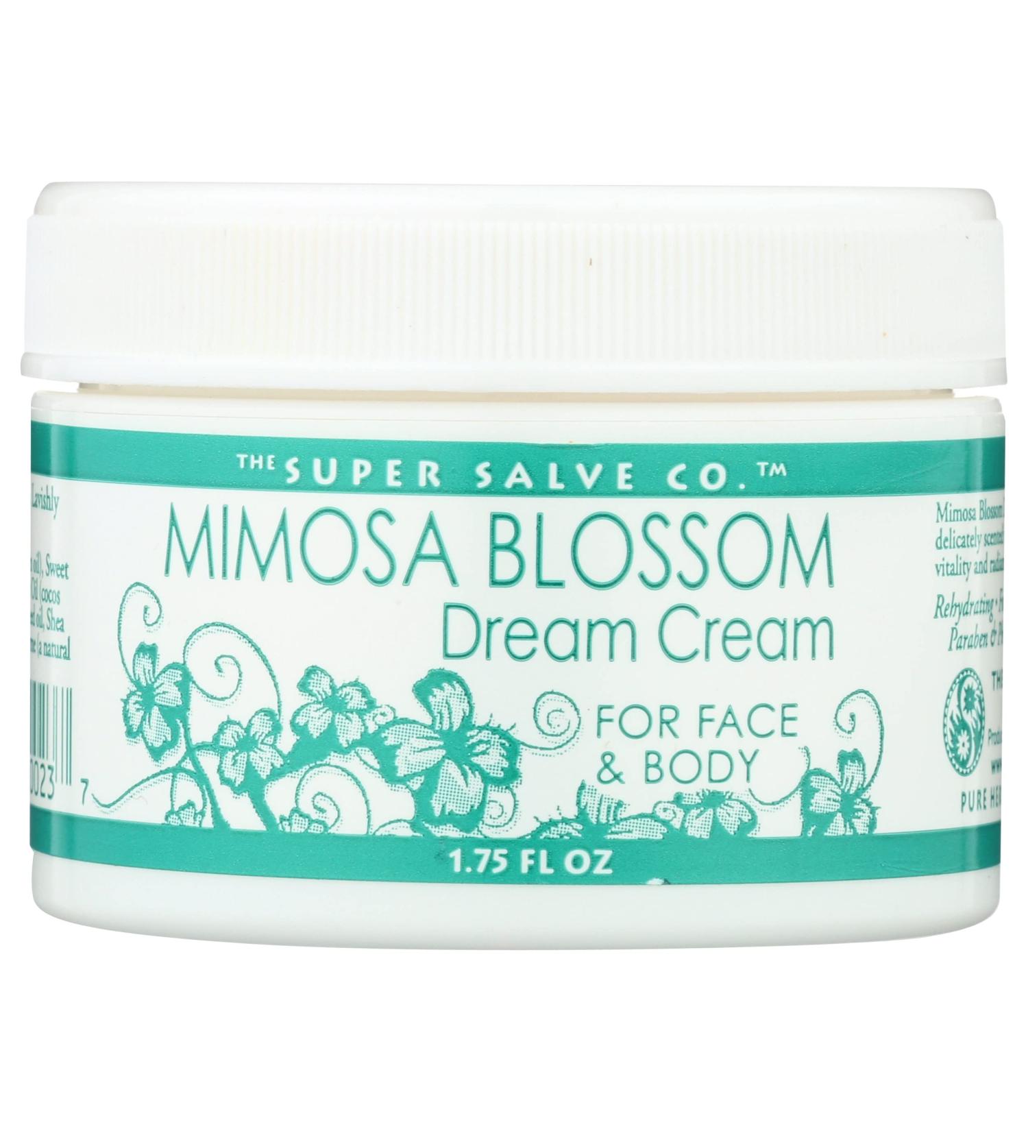 Buy SUPER SALVE Mimosa Blossom Dream Cream 1.75 oz - Hydrating & Soothing - Fast International Shipping - Buy Online on GoSupps.com
