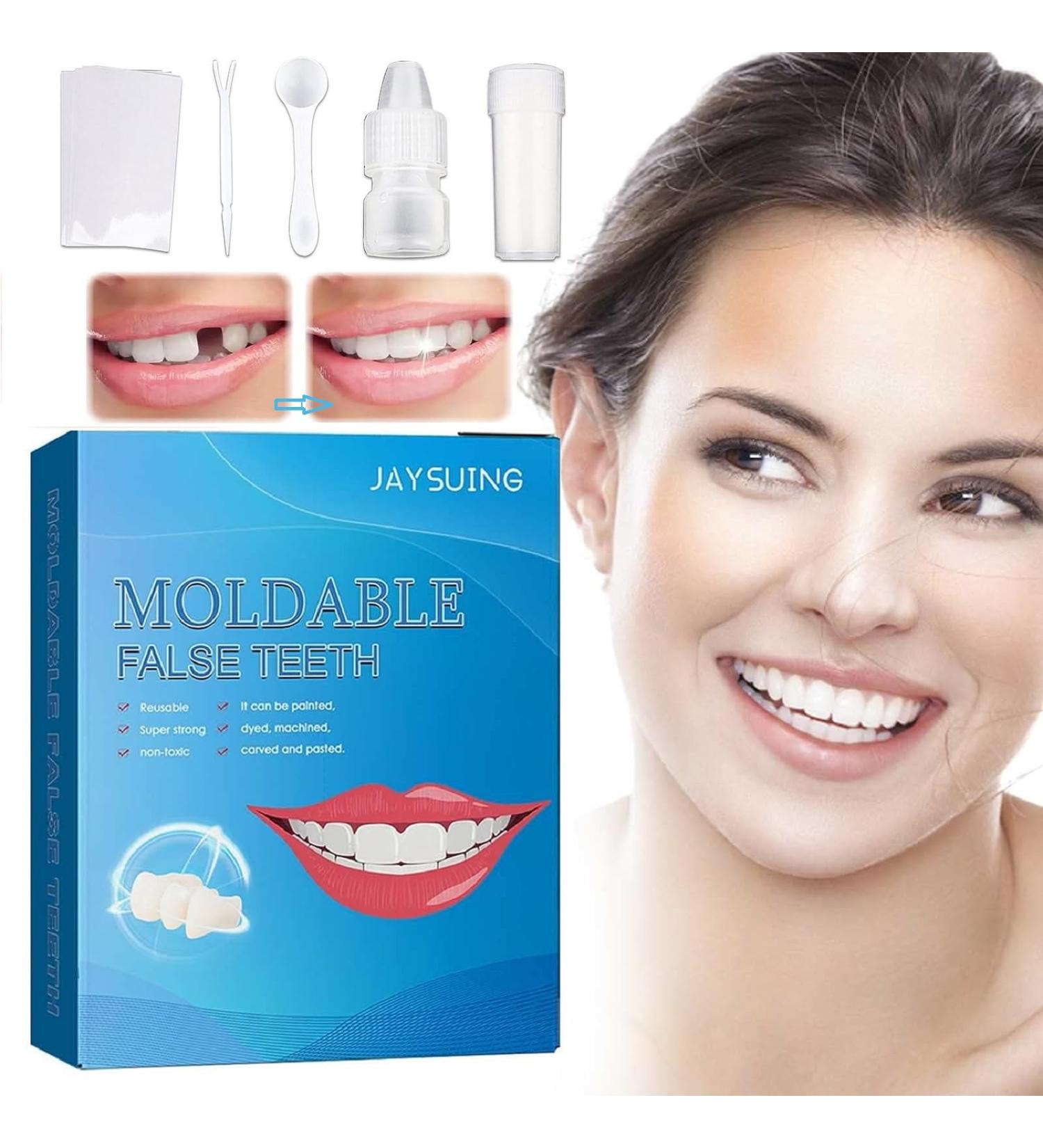 Temporary Tooth Repair Set | Instant Veneers & Provisional Dentures for Broken Teeth - Buy Online on GoSupps.com