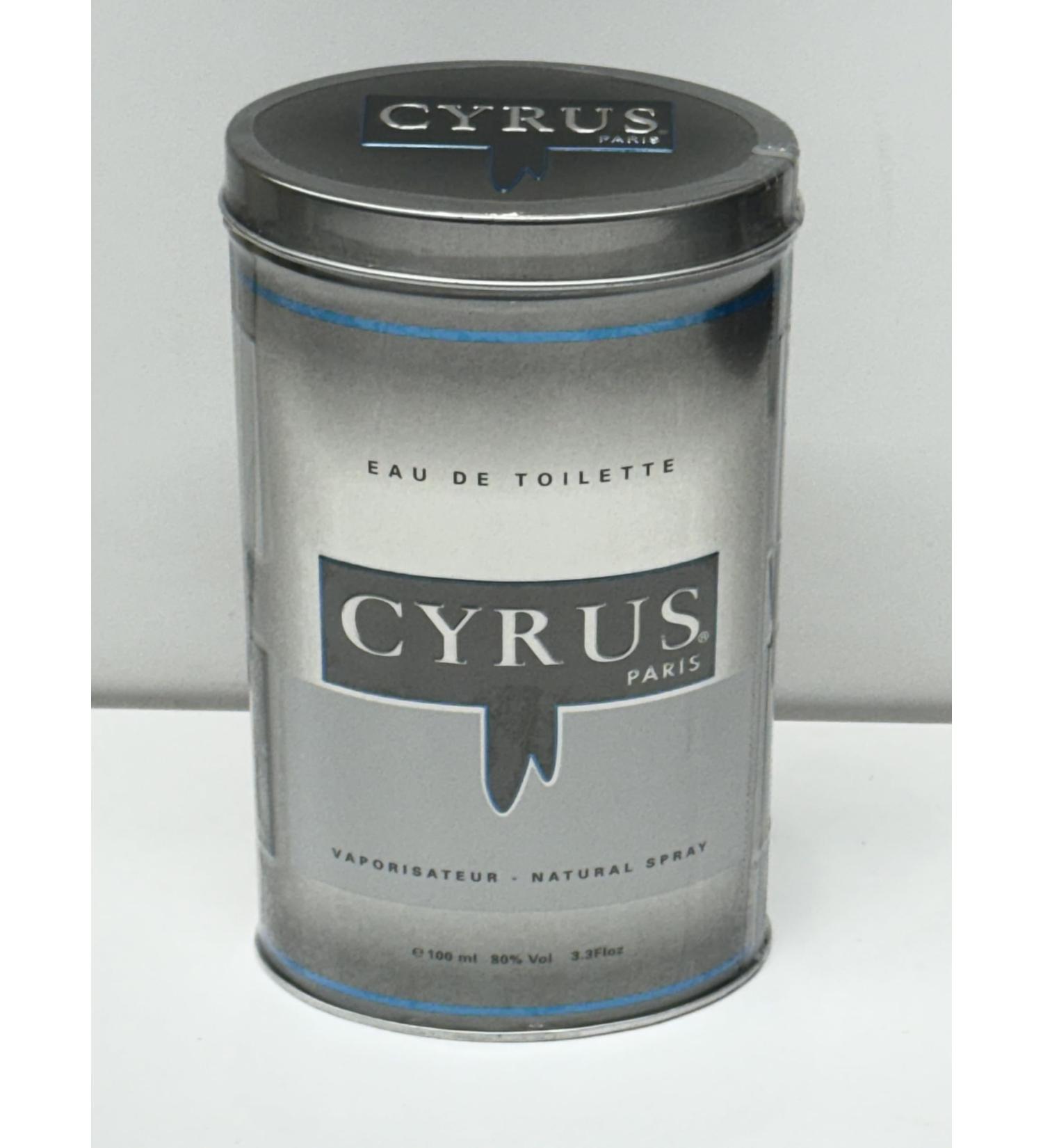 CYRUS PARIS MEN COLOGNE EAU DE TOILETTE SPRAY 3.3OZ / 100ML NEW SEALED 100% AUTHENTIC - Buy Online on GoSupps.com