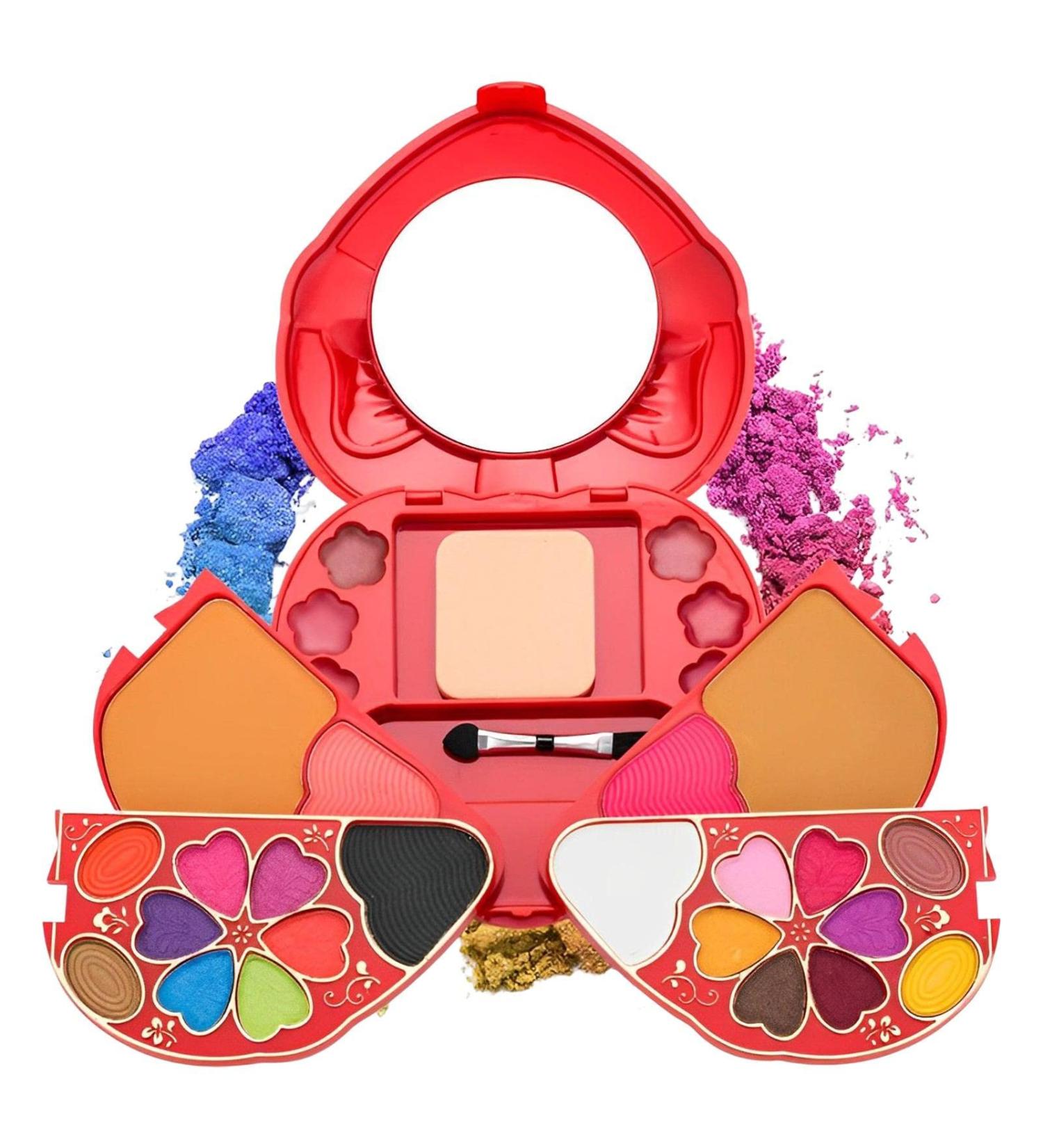  Ecoticfate Makeup Palette Bag Heart Makeup Box Makeup Palettes for Women Eyeshadow Palette with Mirror Makeup Gift Box 28 Ecoticfate - Buy Online on GoSupps.com