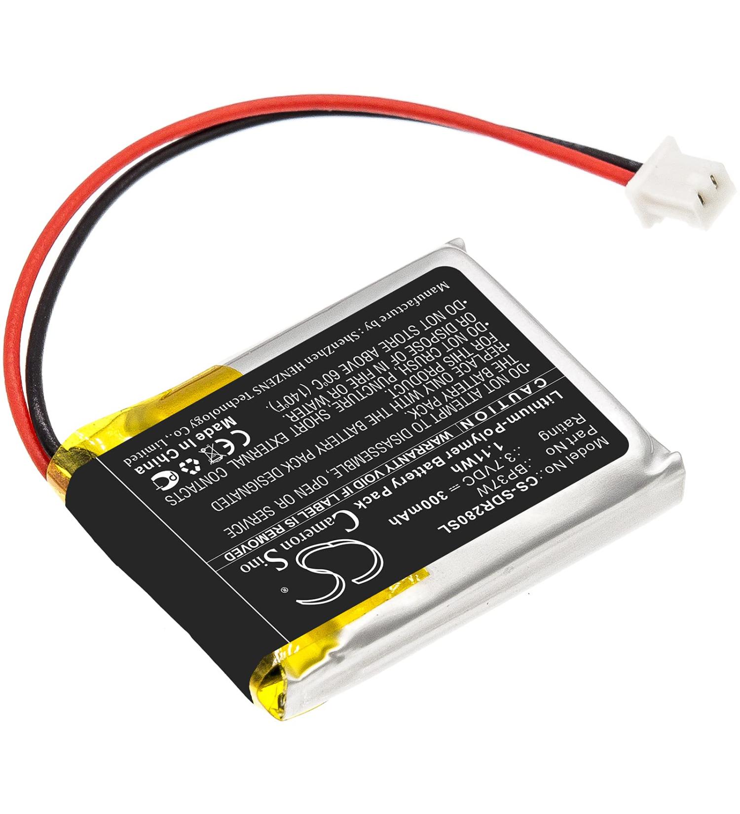 Replacement Battery for Dogtra 280C 282C Trainers ARC - BP37W 300mAh/3.7V | International Shipping - Buy Online on GoSupps.com