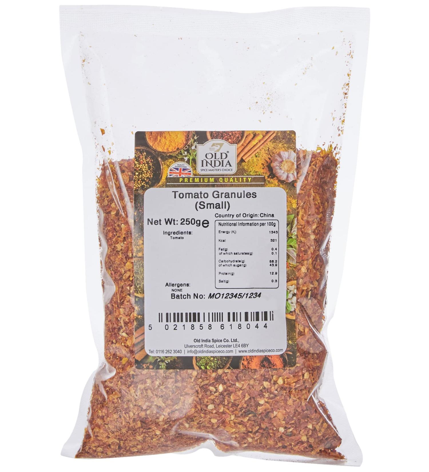Old India Tomato Granules (Small) 250g - Buy Online on GoSupps.com