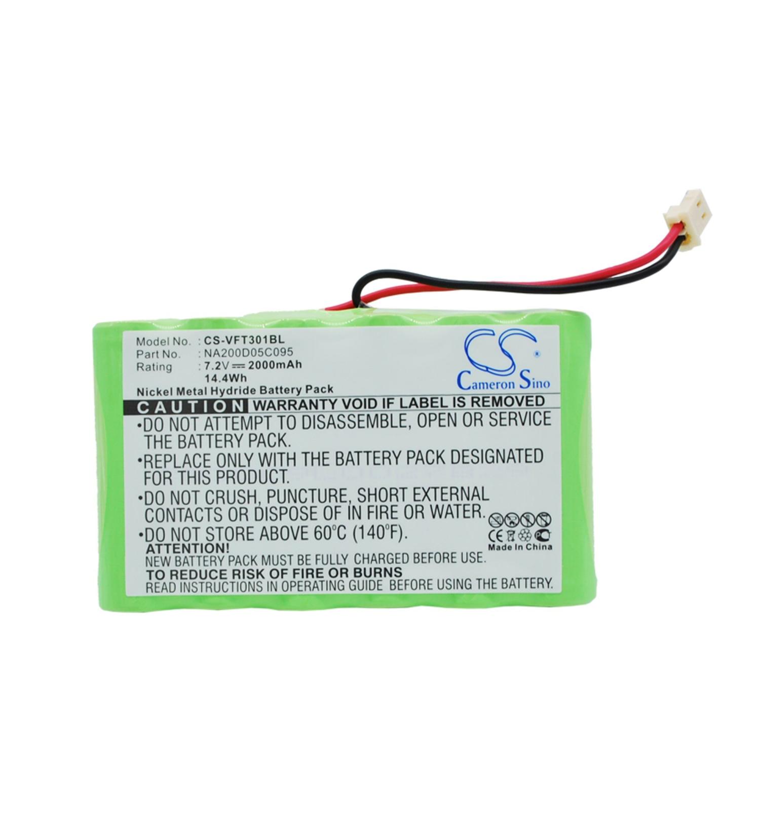 Buy 7.2V 2000mAh NA200D05C095 Battery Replacement for Nurit 3010 - Reliable International Shipping - Buy Online on GoSupps.com