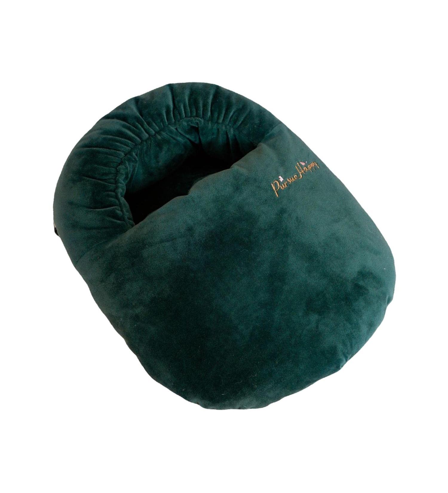 Comfortable Foot Warmer Cover Zip for Warm-Up Bag | Soft Indoor & Outdoor Socks | Ideal for Travel & Home Use - Green - Buy Online on GoSupps.com