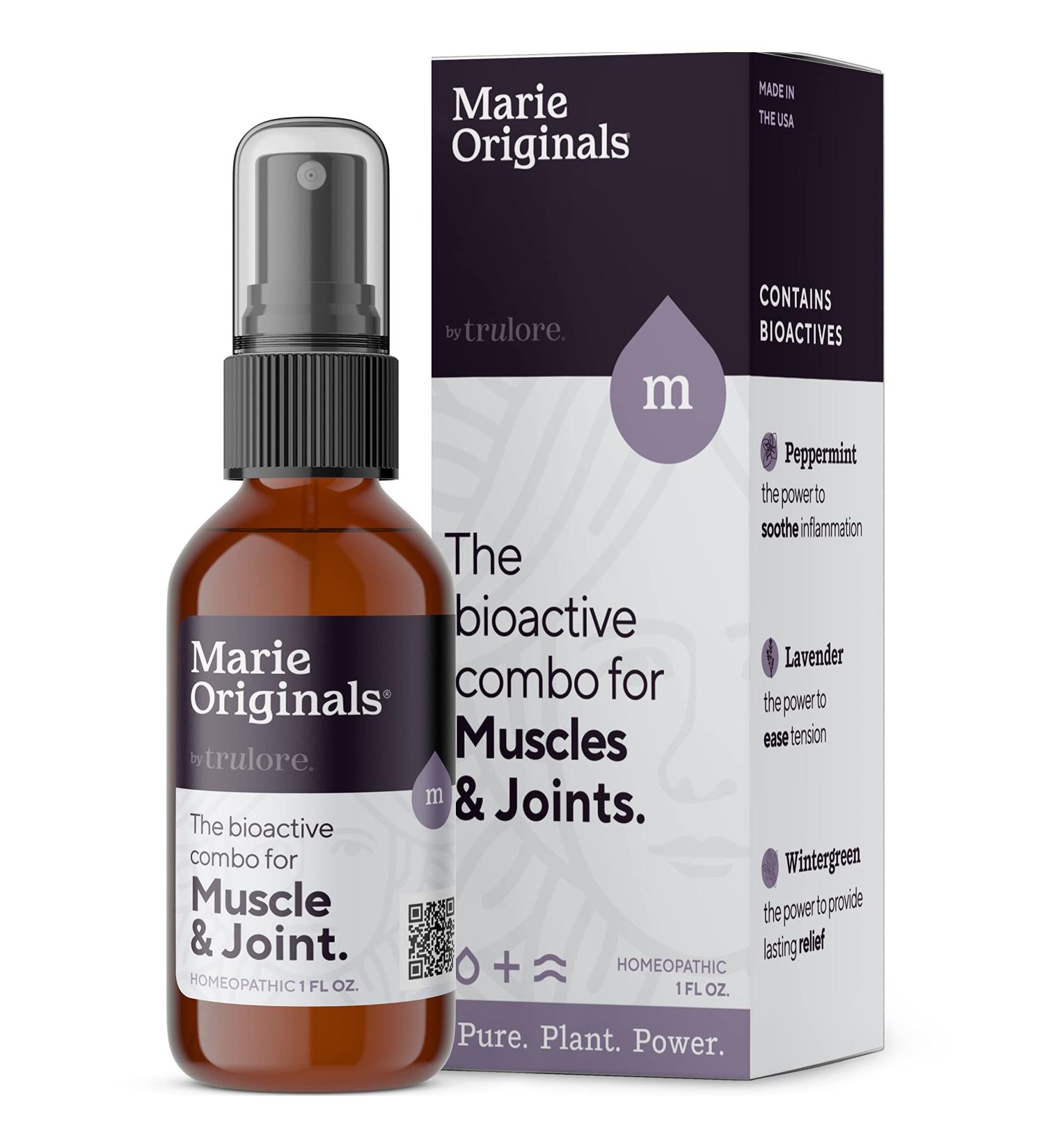 Marie Originals All Natural Muscle and Joint Rub | Relieve Aches & Sore Muscles | Essential Oil Blend with Juniper Peppermint Lavender & Wintergreen - International Shipping - Buy Online on GoSupps.com