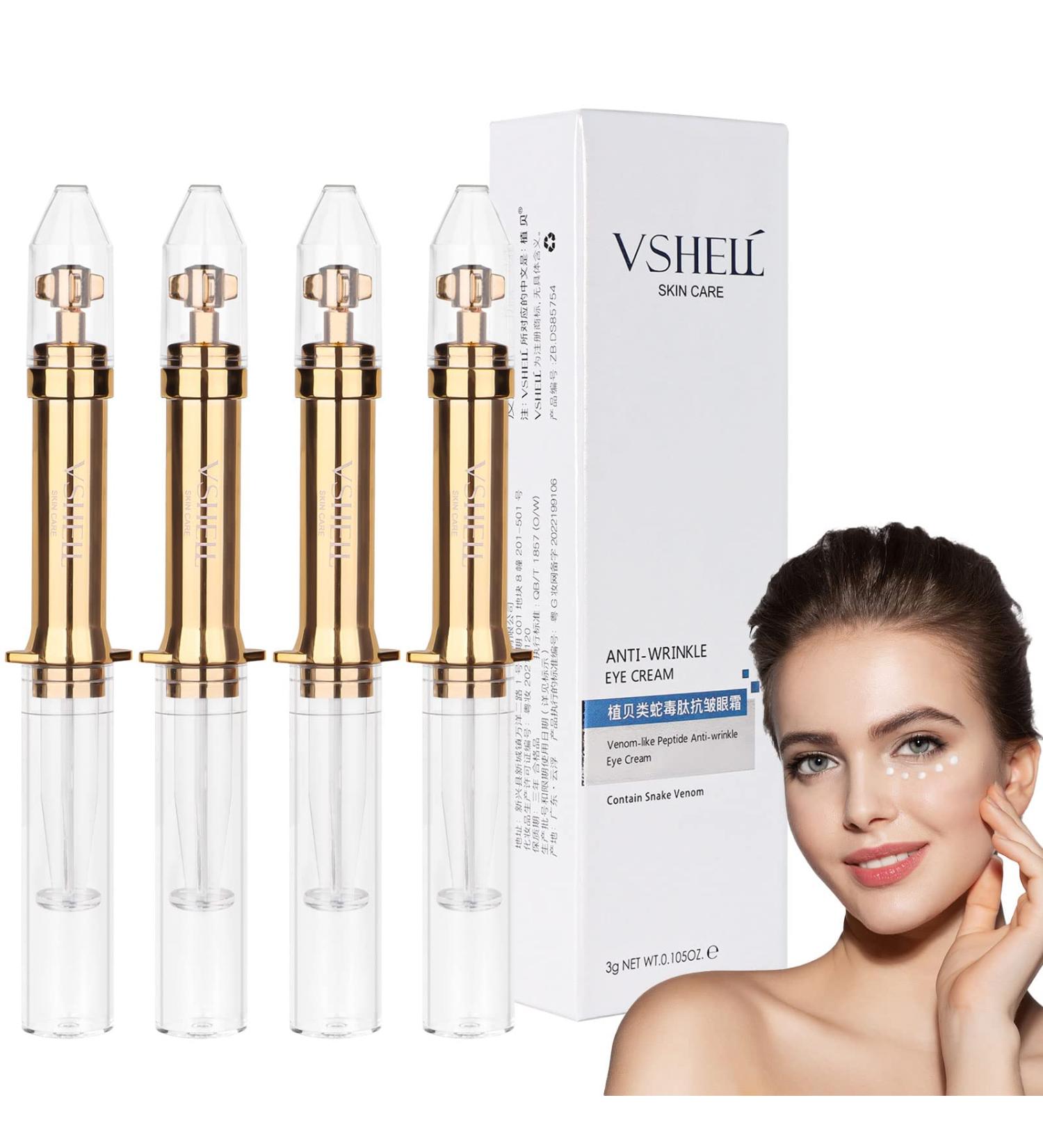 Snake Venom Eye Cream Chaffee Life Snake Venom Peptide Eye Serum Set for Firming and Anti-Wrinkle Treatment (4pcs) - Buy Online on GoSupps.com