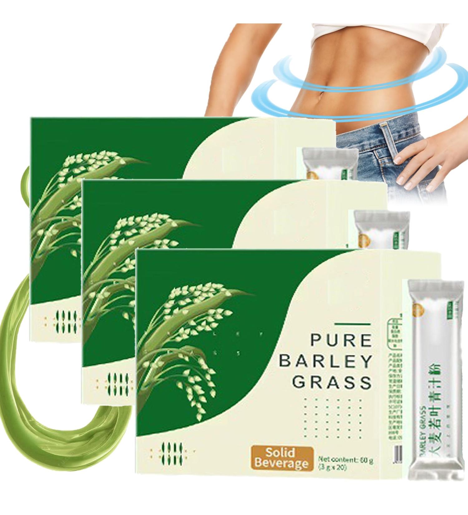 NAVETA Barley Grass Powder 100% Pure & Organic 20 Bags/Box Organic Barley Grass Powder Naveta Organic Barley Grass Powder (3 Box) - Buy Online on GoSupps.com