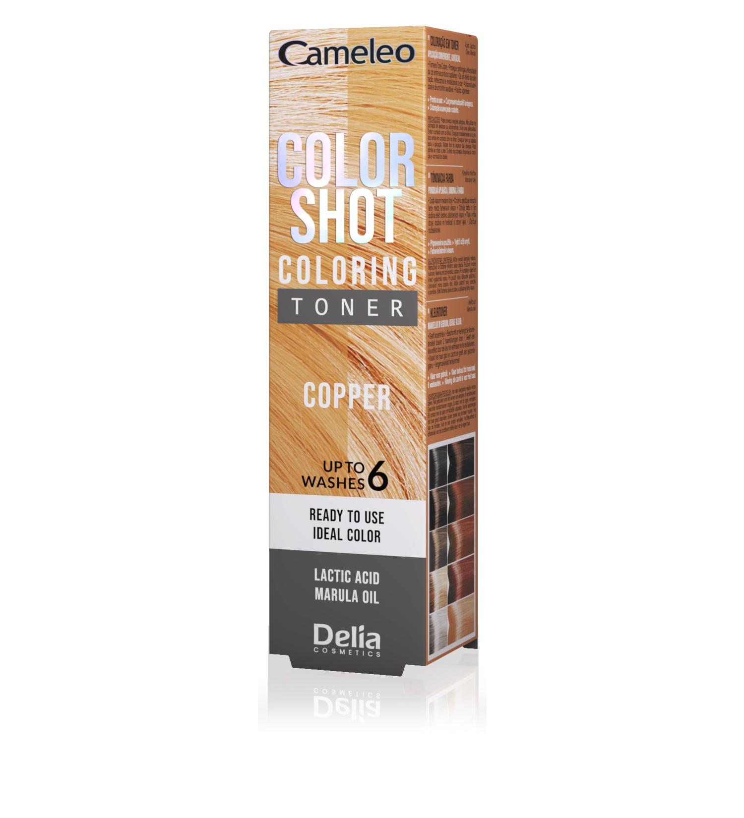  Cameleo CAMELEO Color Shot Toner 60 ml CUIVRE - Buy Online on GoSupps.com