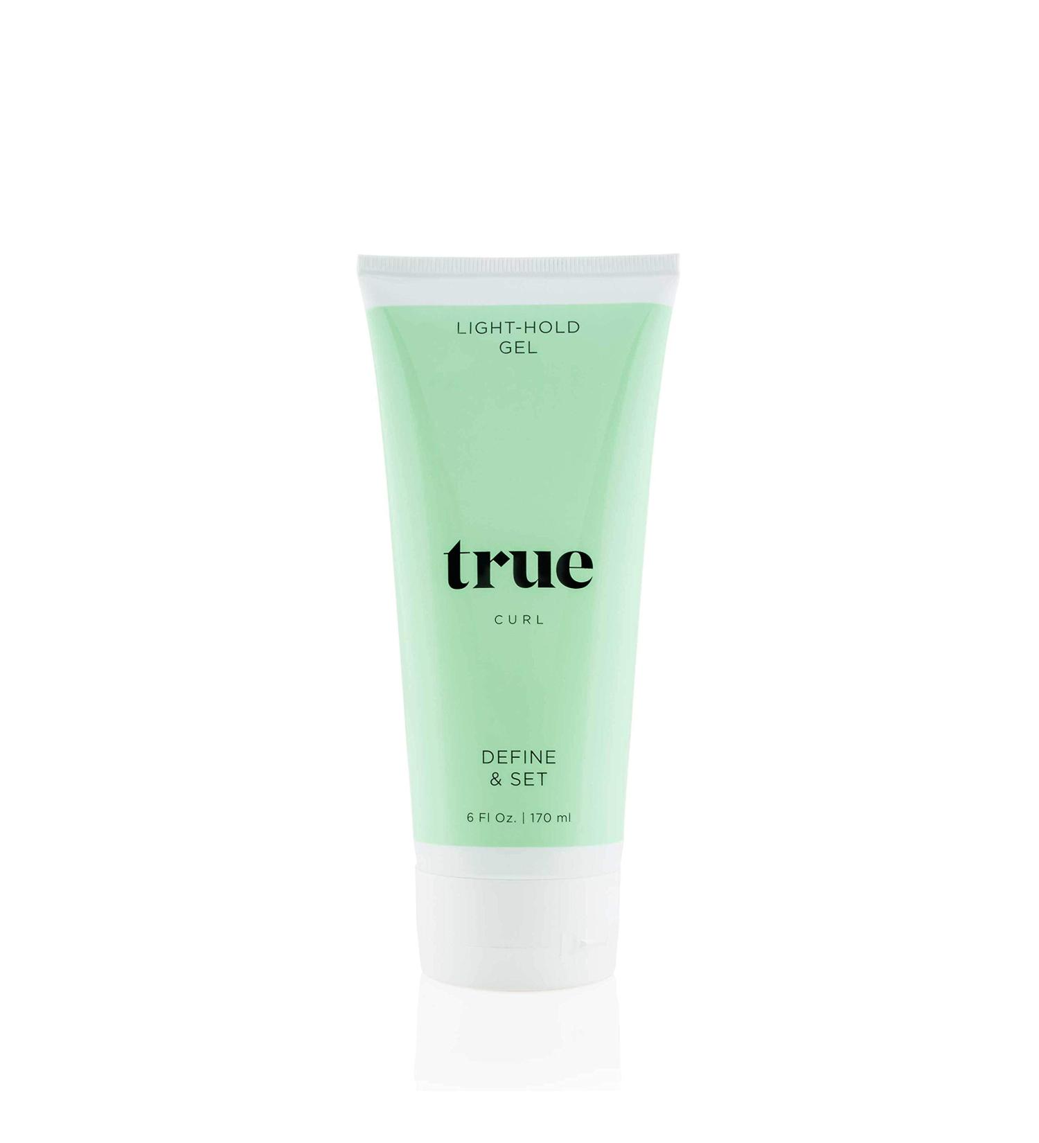 True Curl Light Hold Defining Hair Gel - Vegan & Cruelty-Free | For Frizz-Free Wavy & Curly Hair - Silicone, Sulfate, and Paraben-Free - 6 Fl Oz - Buy Online on GoSupps.com