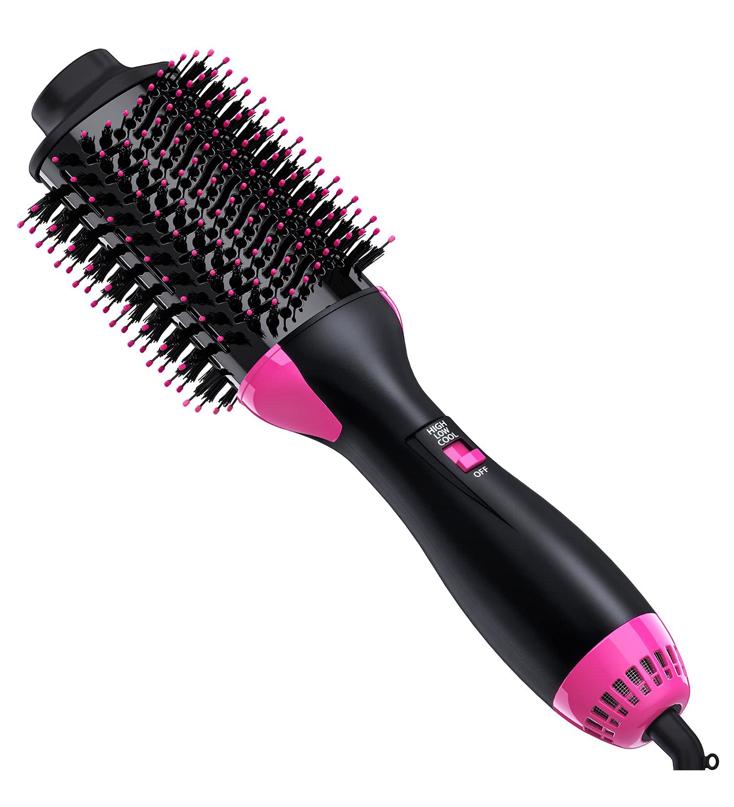 3-in-1 Hair Dryer Brush Volumizer with Negative Ion Technology - Ceramic Coating Hot Air Styler | Mother's Day Gift - Buy Online on GoSupps.com