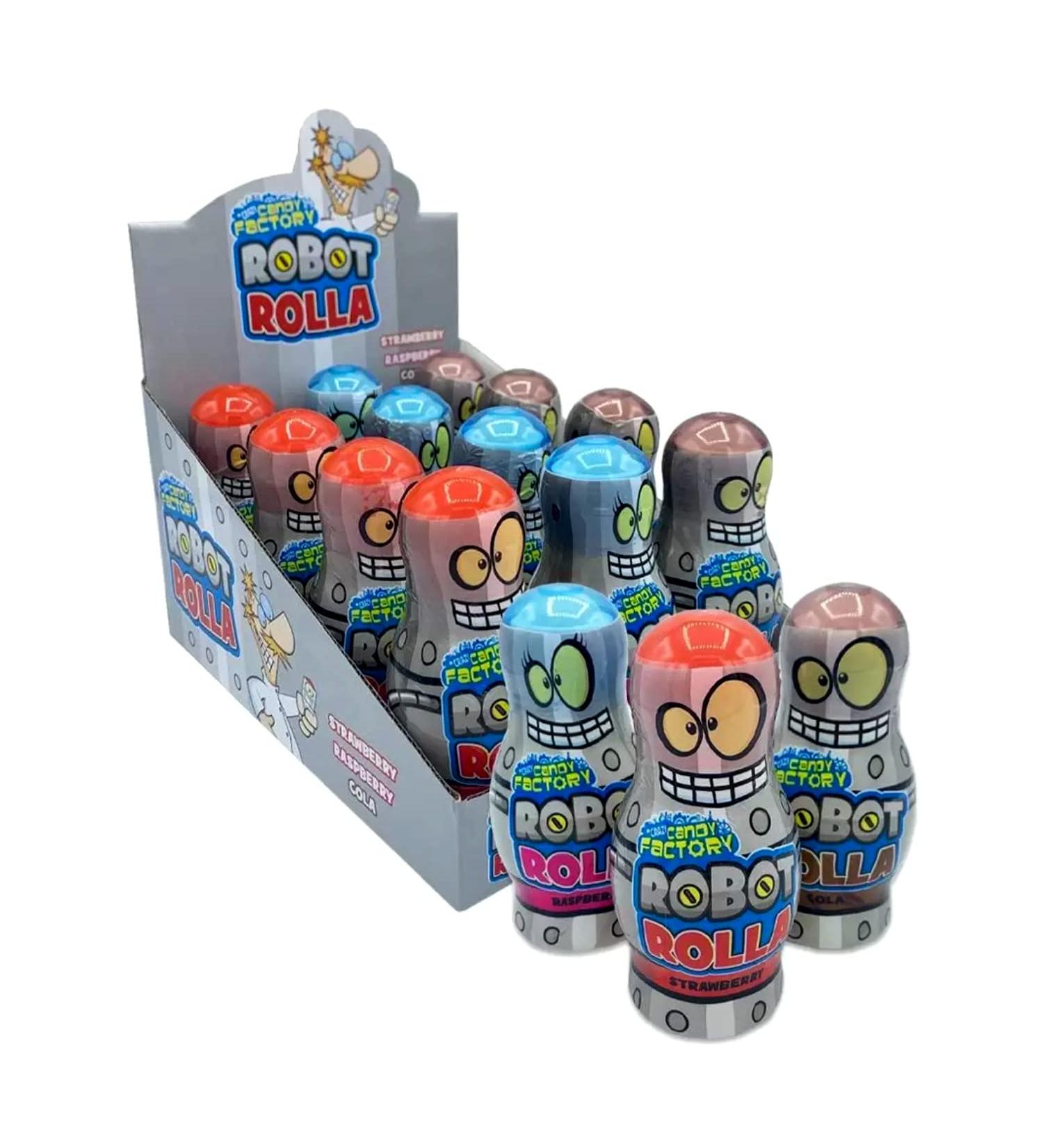 The Crazy Candy Factory Robot Rolla Candy (12 x 60ml)