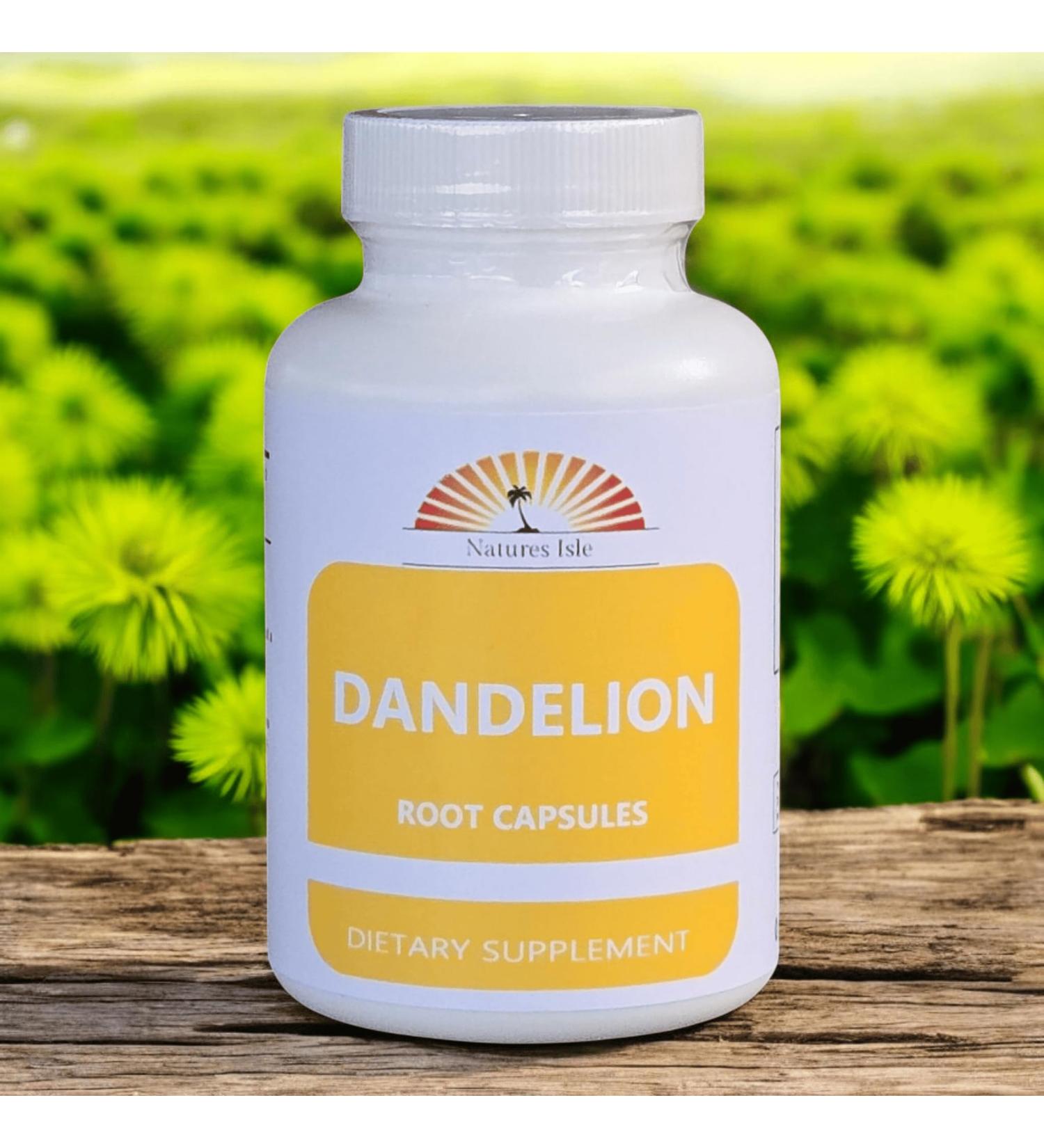 Dandelion Root Powder Capsules (500mg) - 120 120 Pieces