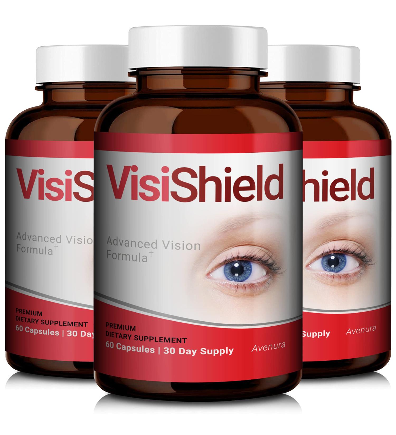 (3 Pack) Visishield Advanced Vision Formula for Eyes (180 Capsules)