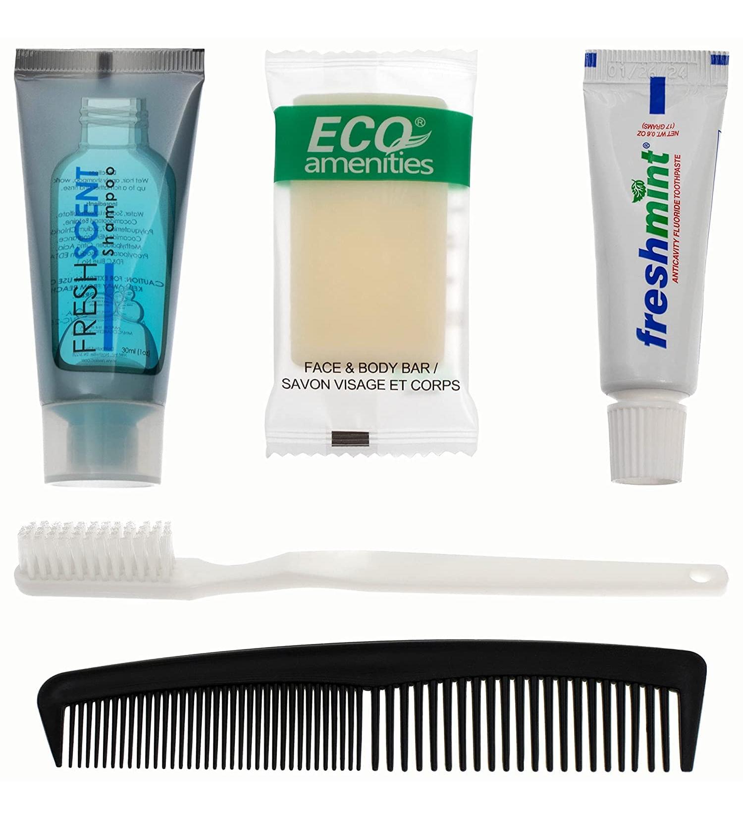 Moda West 24 Kits - Wholesale Basic Toiletry Kits for Men, Women, Travel & Charity - Buy Online on GoSupps.com
