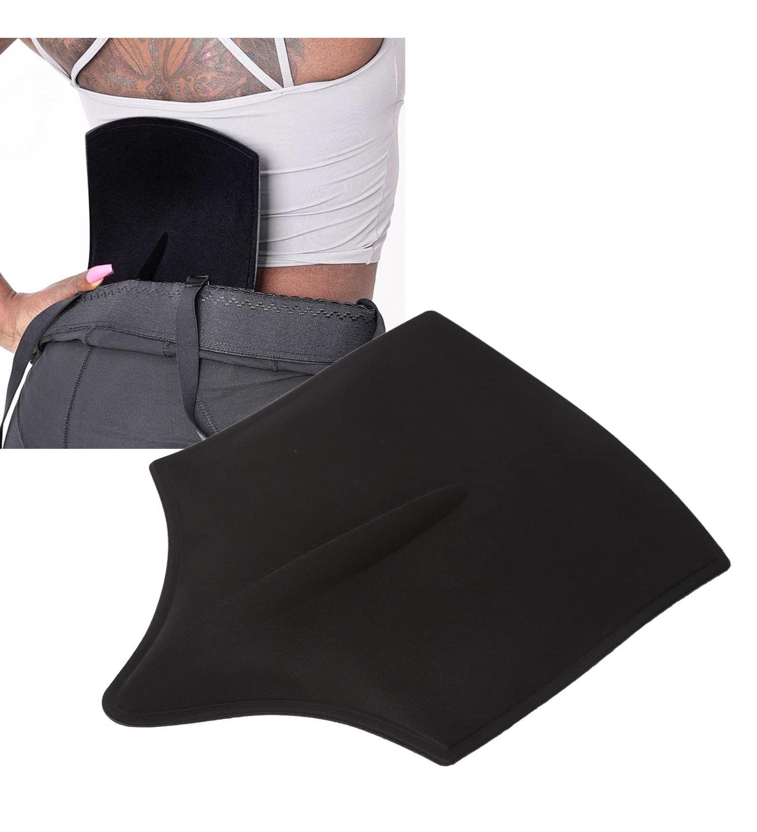 Lumbar Molder Board Lumbar Molder Liposuction Back Board Foam Compression Lipo Ab Board Post Surgery (Black) - Buy Online on GoSupps.com