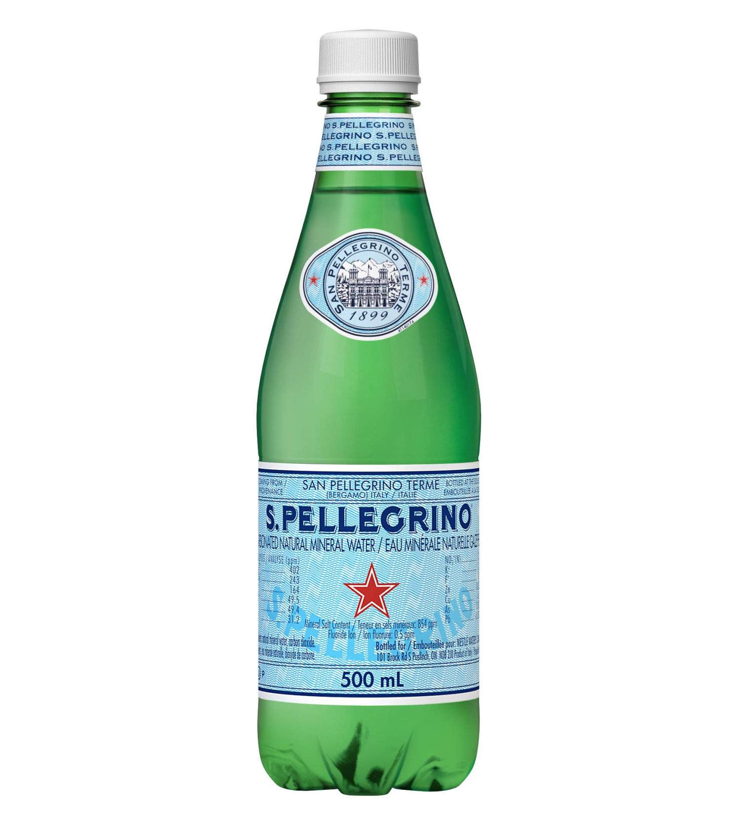 S. PELLEGRINO Sparkling Carbonated Water 24x500 mL Bottles - Buy Online on GoSupps.com