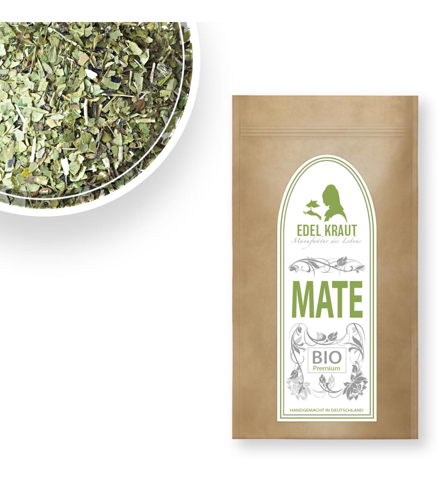 Organic Mate Tea - Premium 100g | Best Quality Organic Mate Cut - International Shipping Available - Buy Online on GoSupps.com