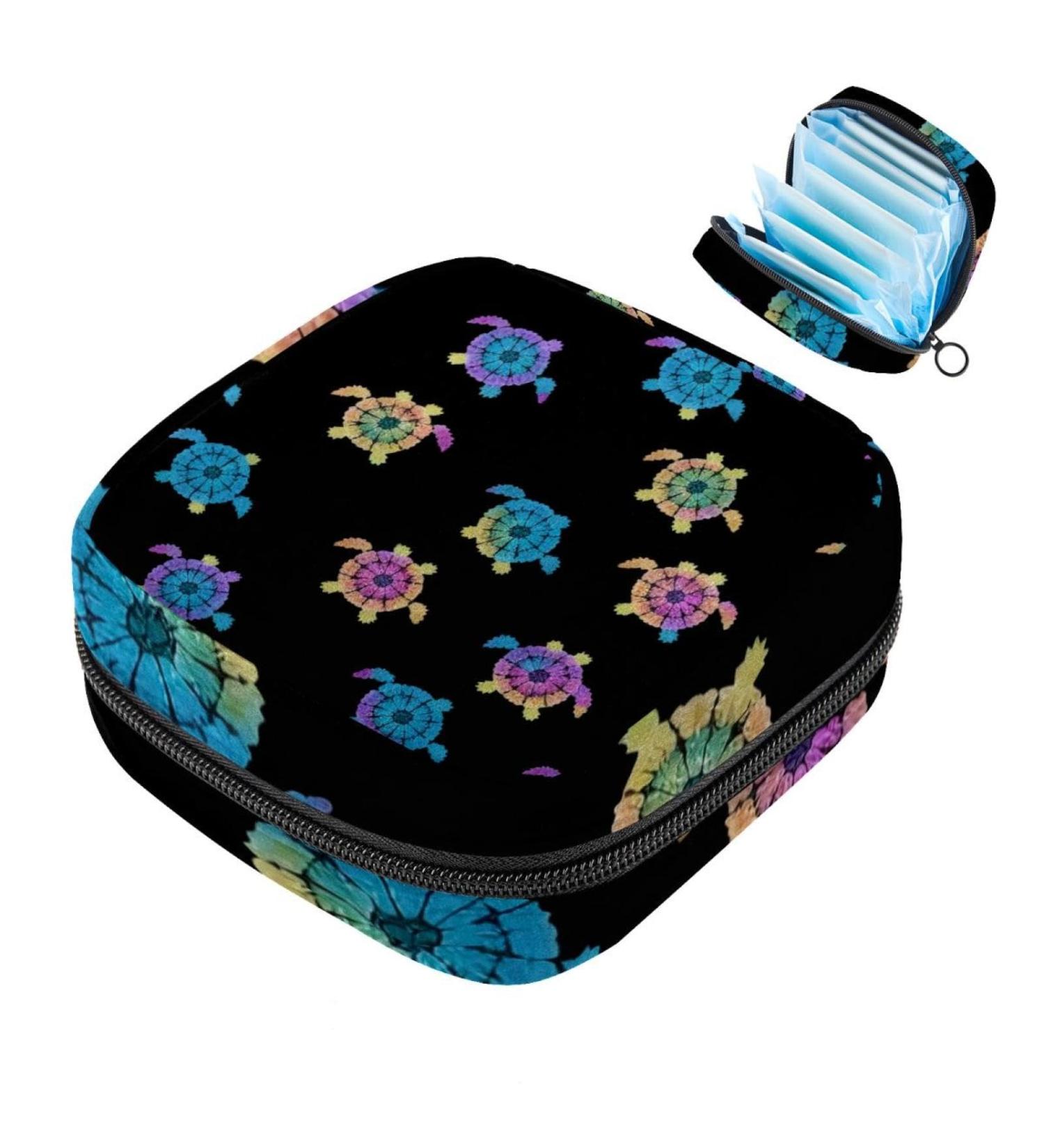 Muoooum Portable Women s Tapes Storage Bag - Galaxy Turtle & Space Motifs | Ideal for Menstrual Cups & First Period Essentials - Buy Online on GoSupps.com