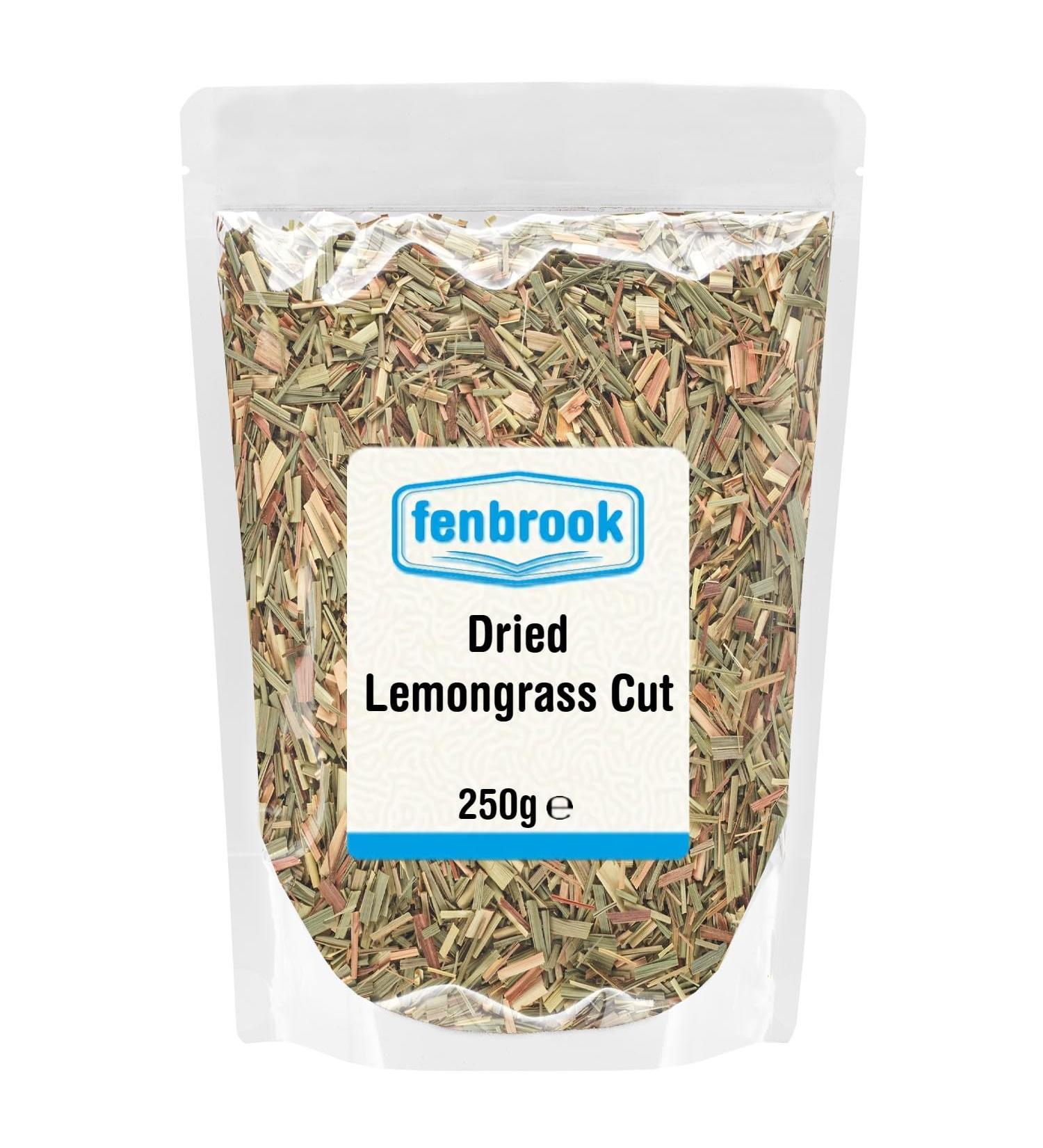 Dried Lemongrass Cut 250g by Fenbrook