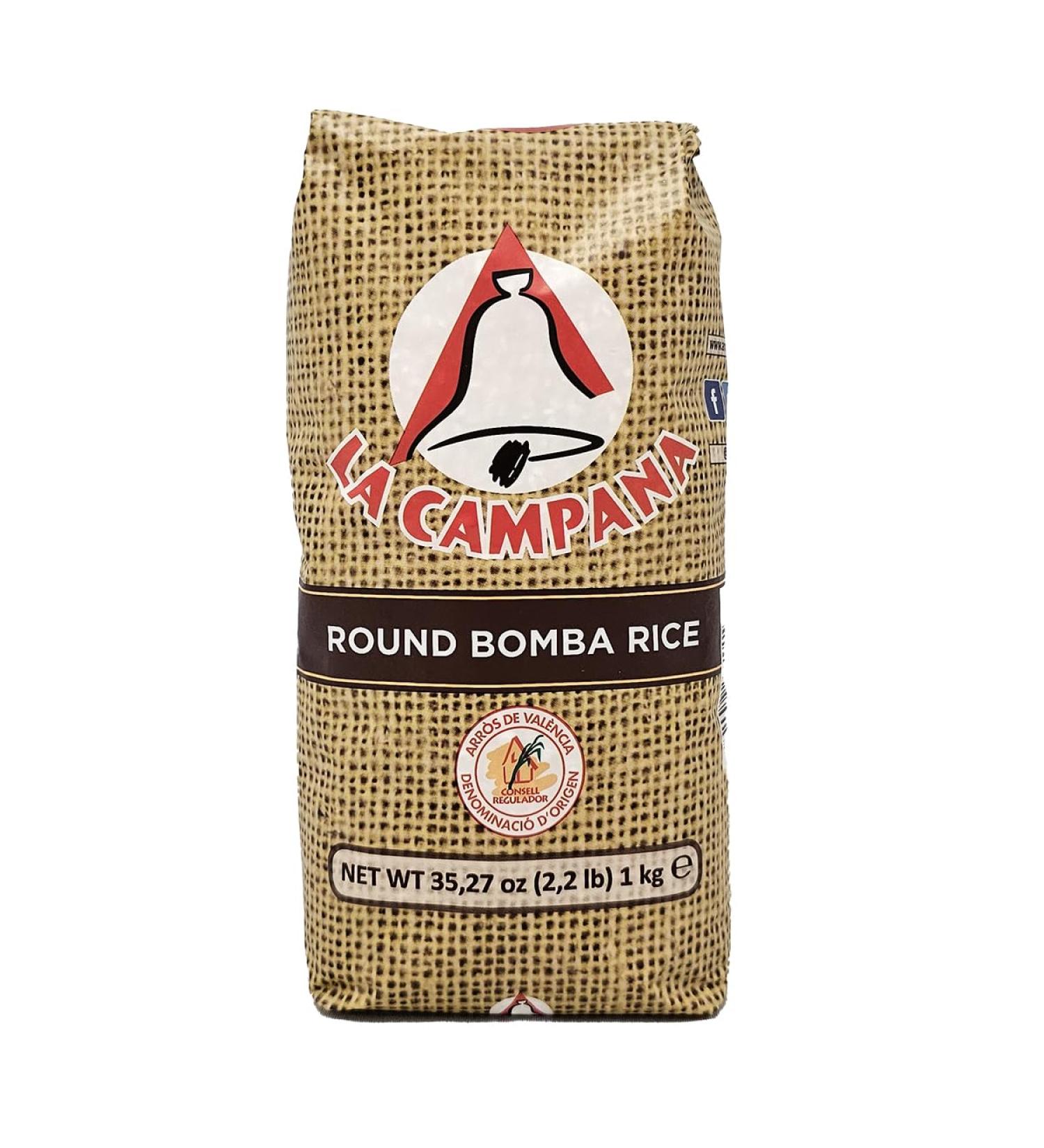 Bomba Rice for Paella (1000g) - Buy Online on GoSupps.com