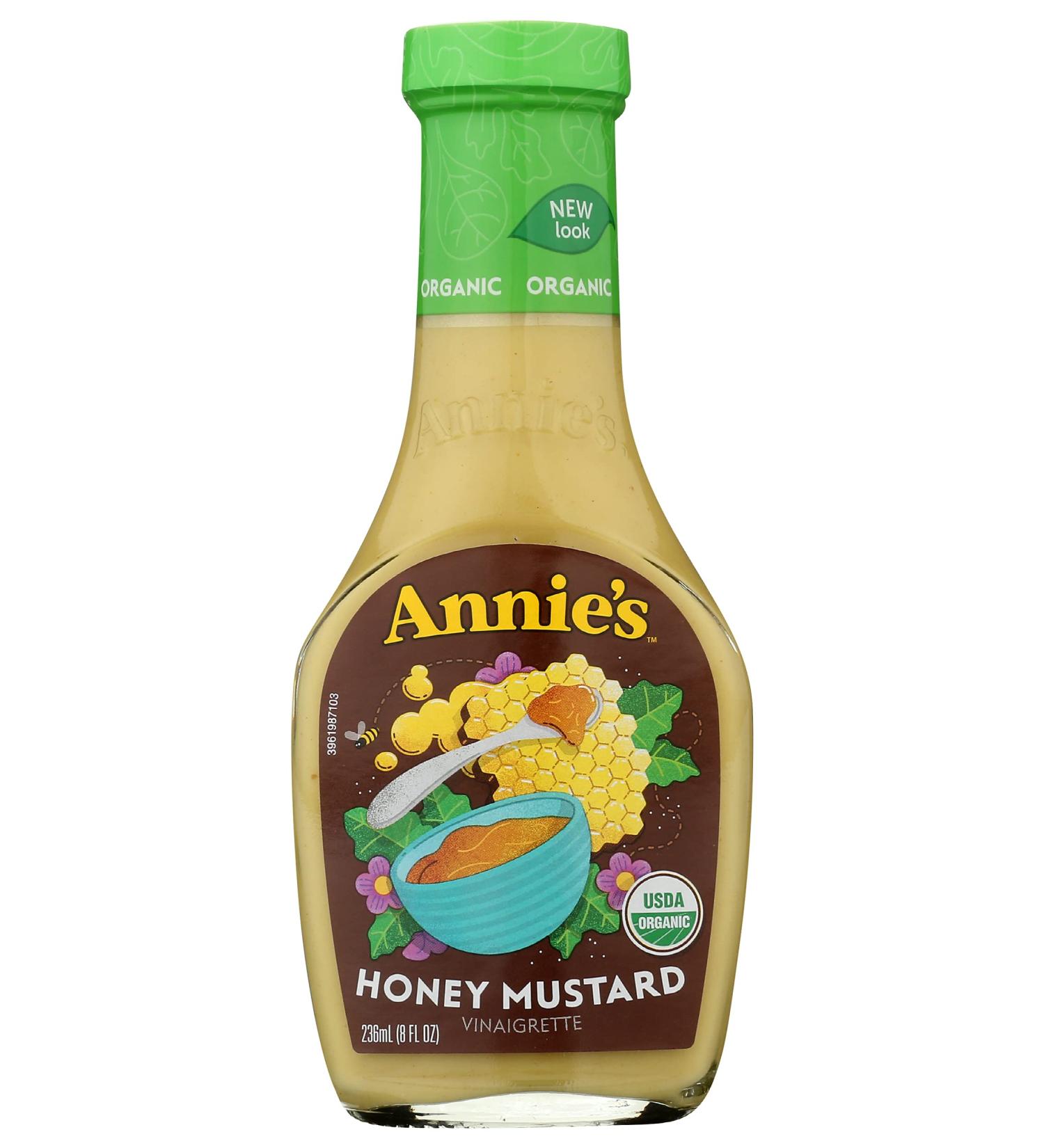 Annie's Certified Organic Honey Mustard Salad Dressing - 8 fl oz - Buy Online on GoSupps.com