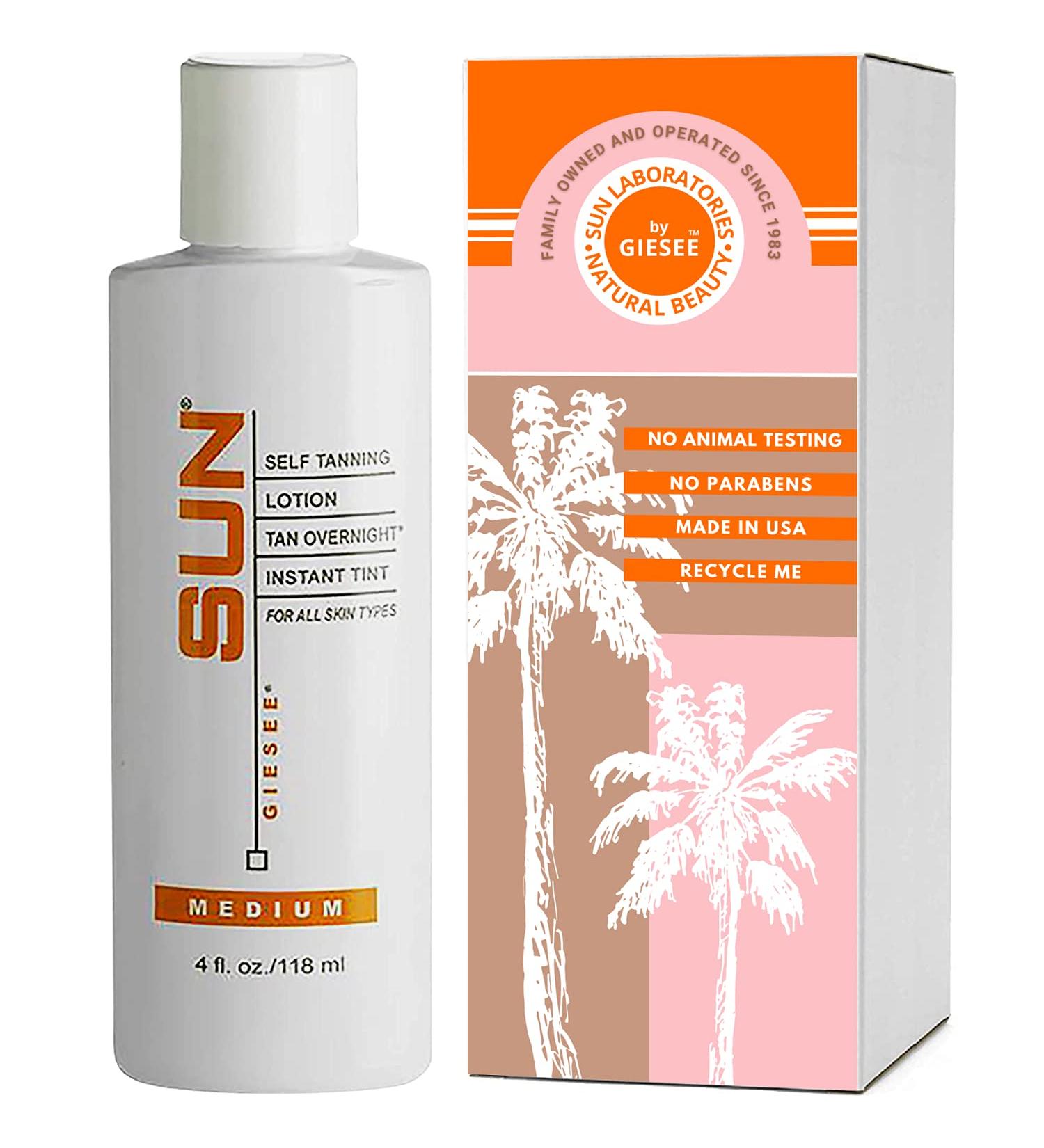 Sun Laboratories Tan Overnight Self Tanning Lotion 4 fl oz. by Sun Laboratories - Buy Online on GoSupps.com