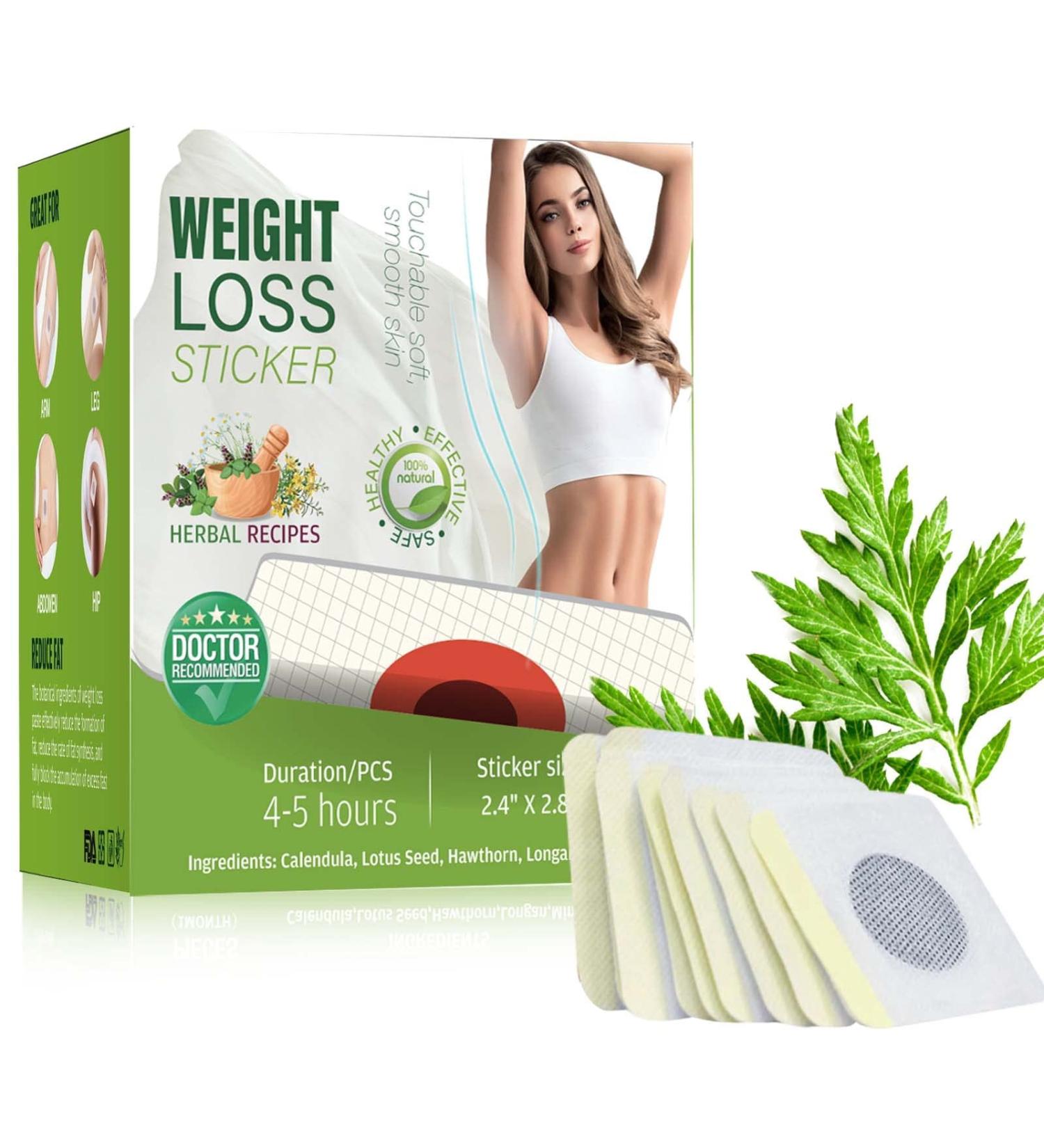 Atuio Weight Loss Patch - Slimming Fat Burner Sticker | 120 Pcs Anti-Cellulite Solution for Beer Belly & Stomach Gaps - Buy Online on GoSupps.com