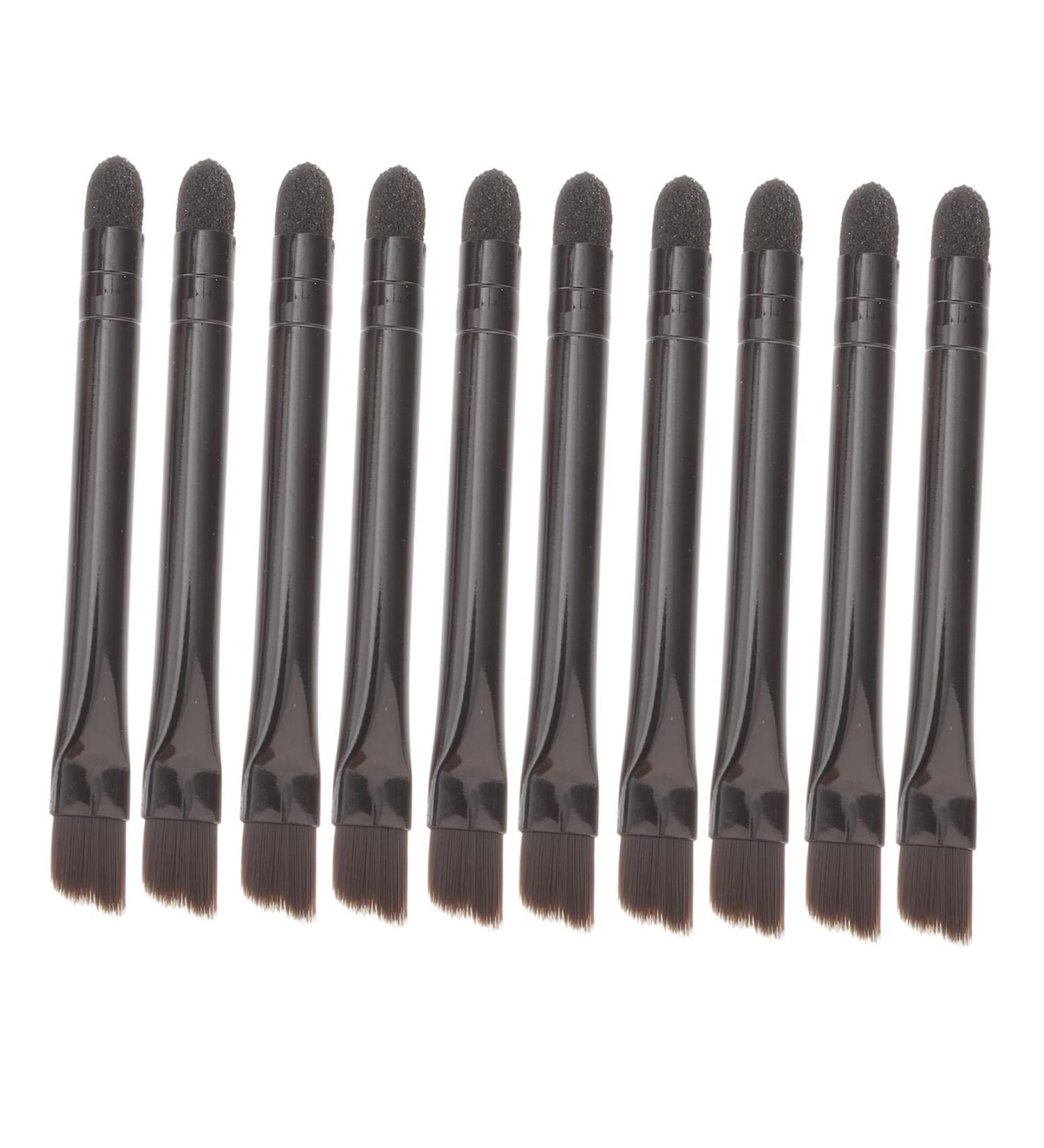 NOLITOY 10 pcs Cosmetic Makeup Double-ended Sponge Ended Cosmetics Eye Shadow Double - Buy Online on GoSupps.com