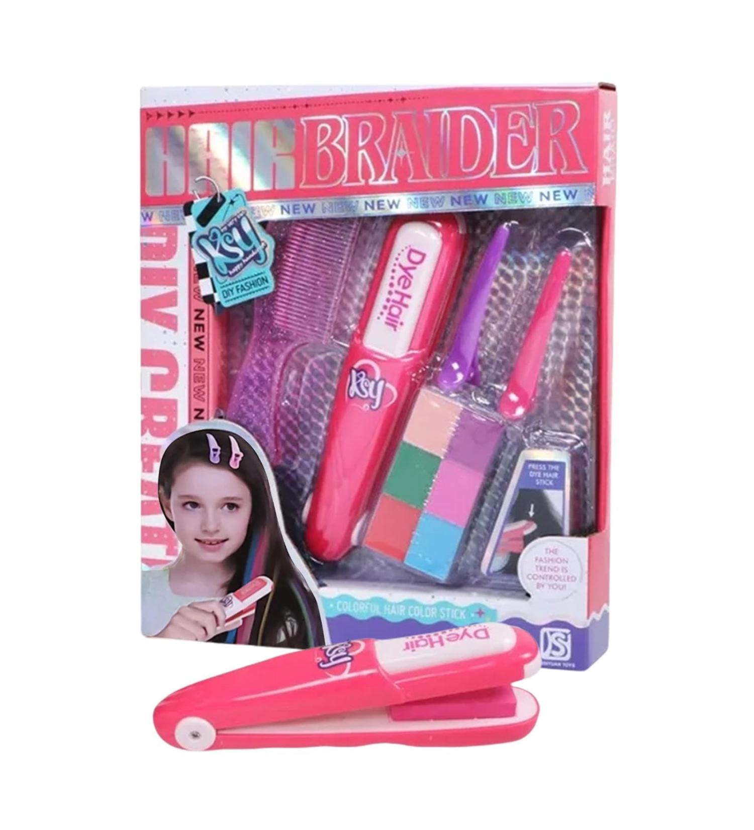 Fukamou Hair Dye Stick Set for Hair Chalk for Play Hair Chalk Washable Temporary Hair Coloring Set Simulated Toy Hair Makeup - Buy Online on GoSupps.com